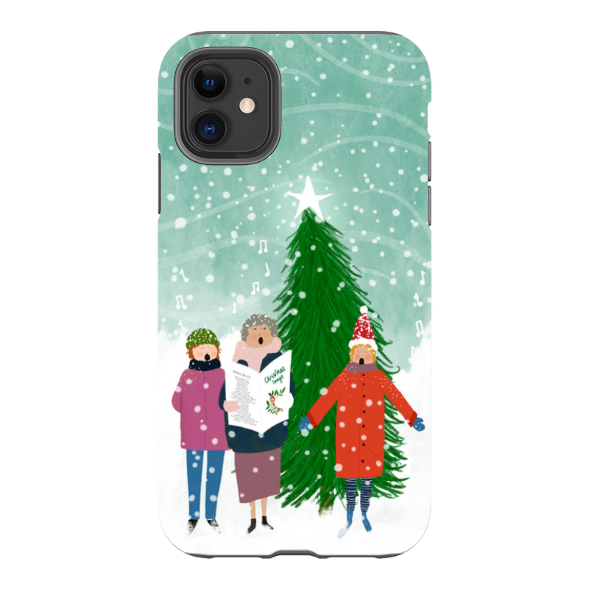 iPhone Tough Case - Card Singers 2 By Katherine Quinn