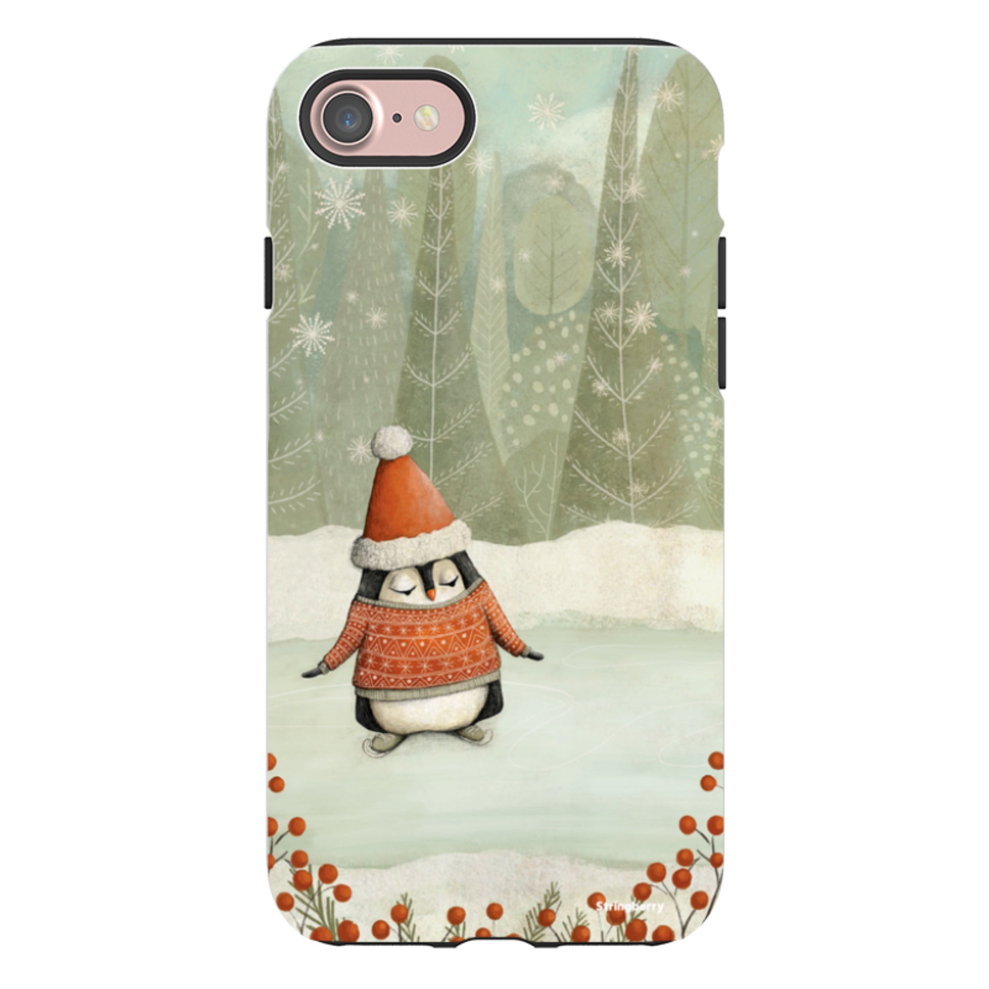 iPhone Tough Case - Penguin By Maja Lindberg