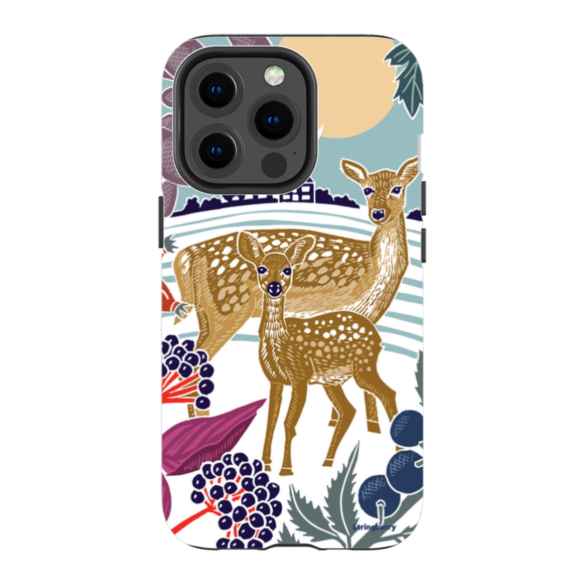 iPhone Tough Case - Deer By Kate Heiss