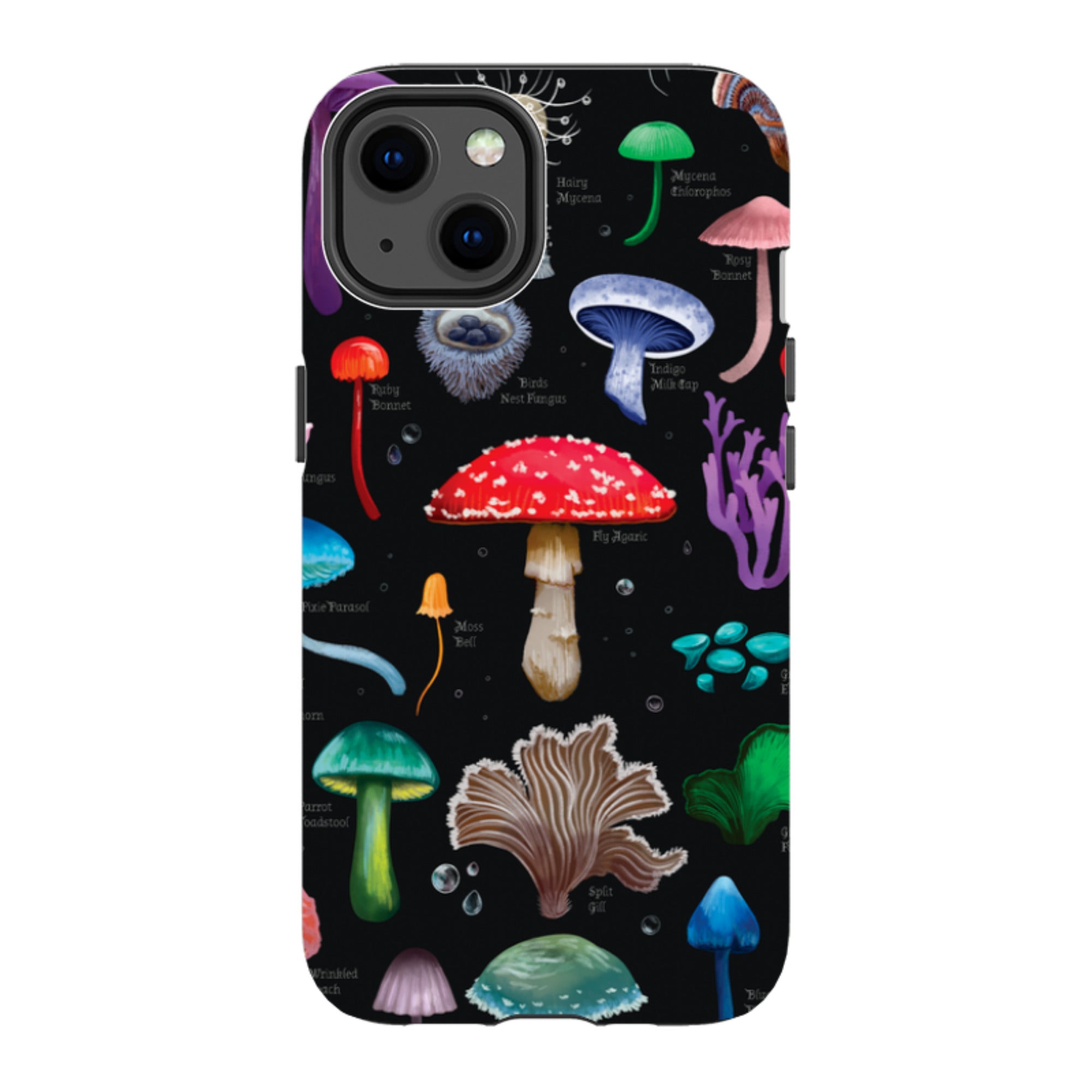 iPhone MagSafe Tough Case - Mushrooms By Anna Stead