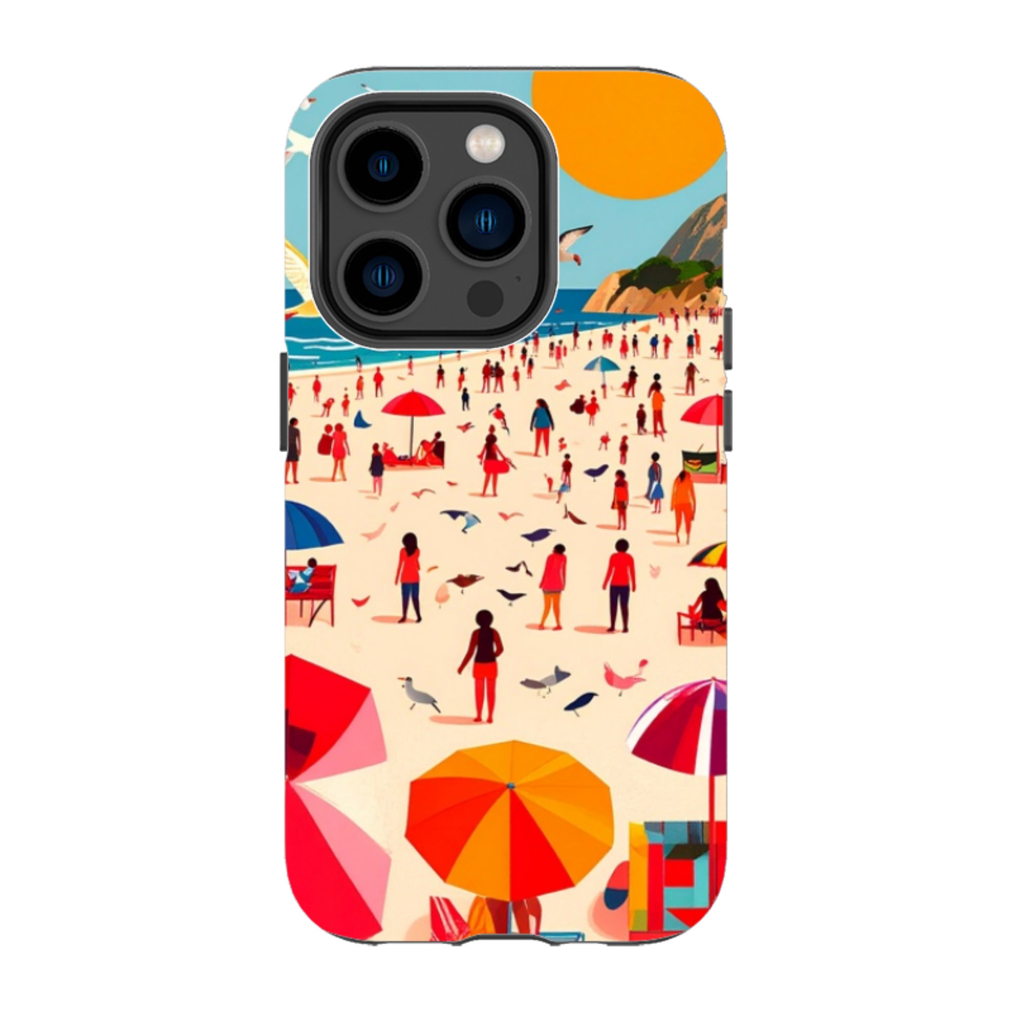 iPhone Tough Case - Mediterranean Beach Life