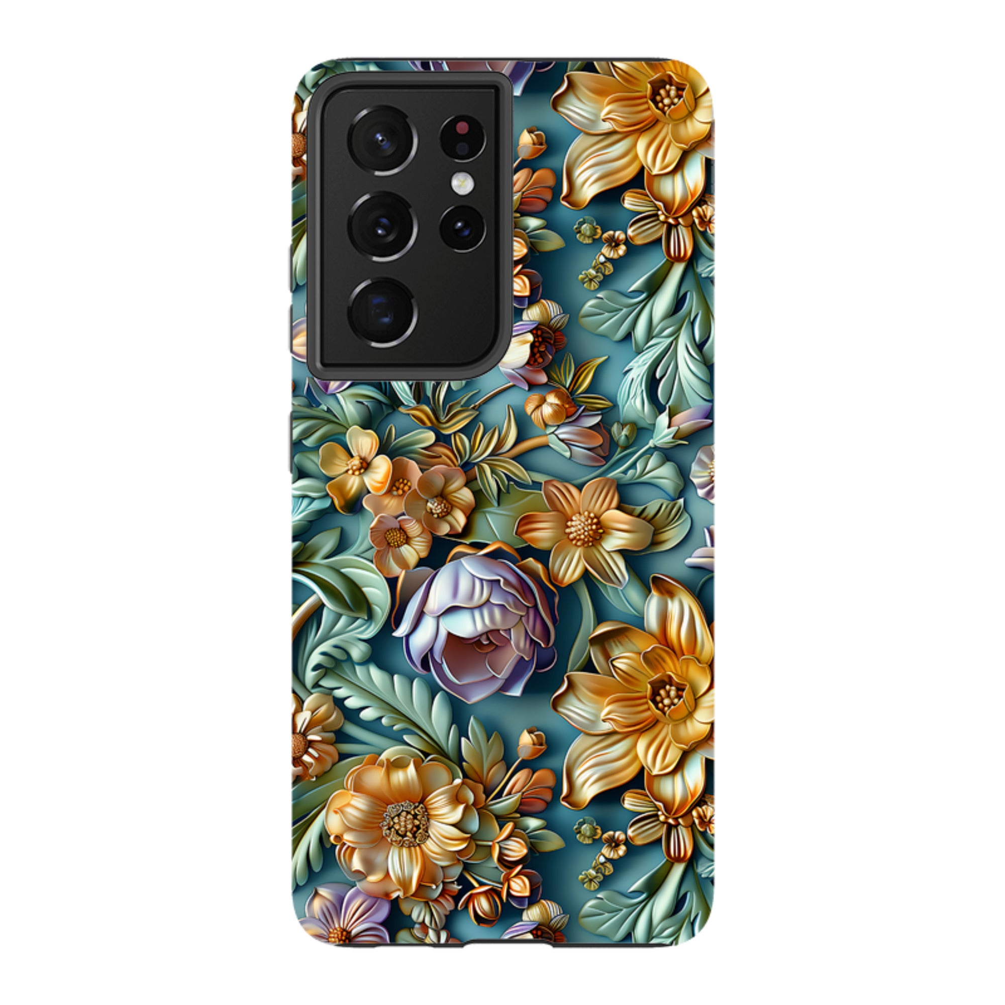 Samsung Tough Case - Sage Floral