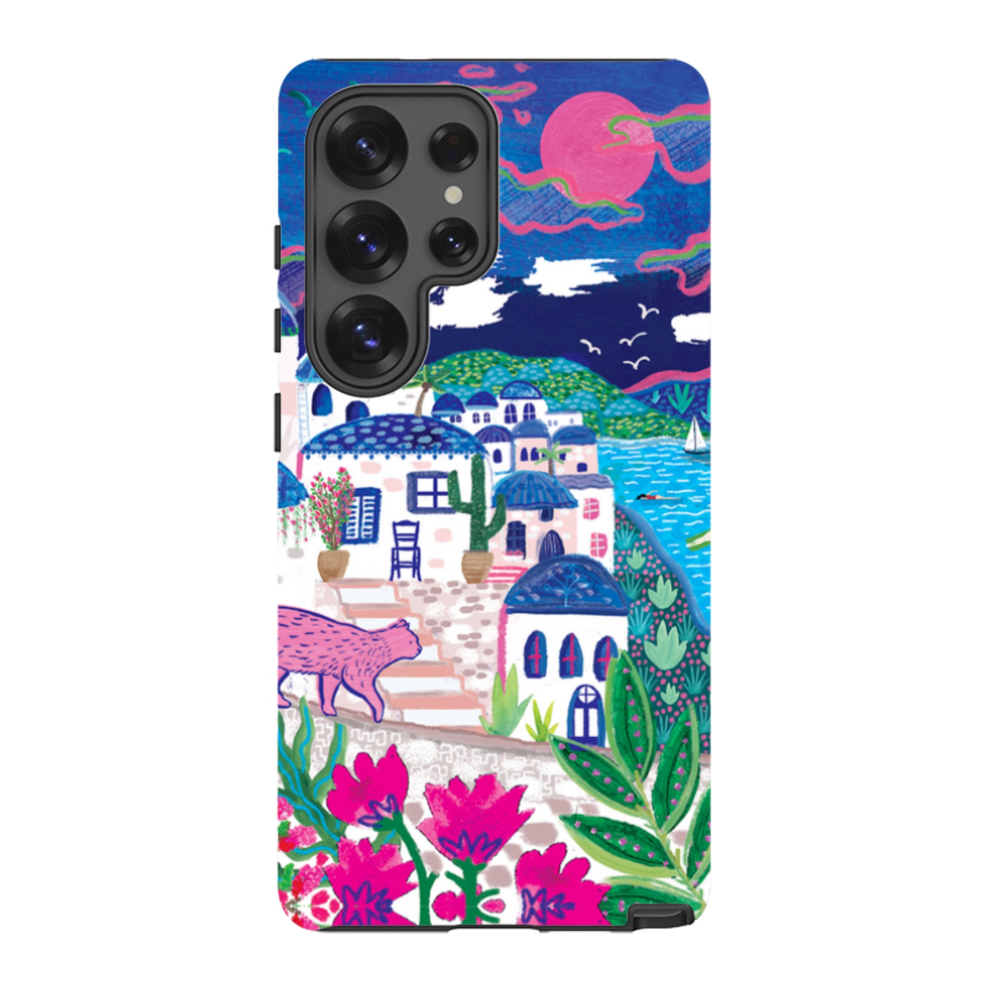Samsung Tough  Case - Sapphire Seas III By Emma Frances Grant