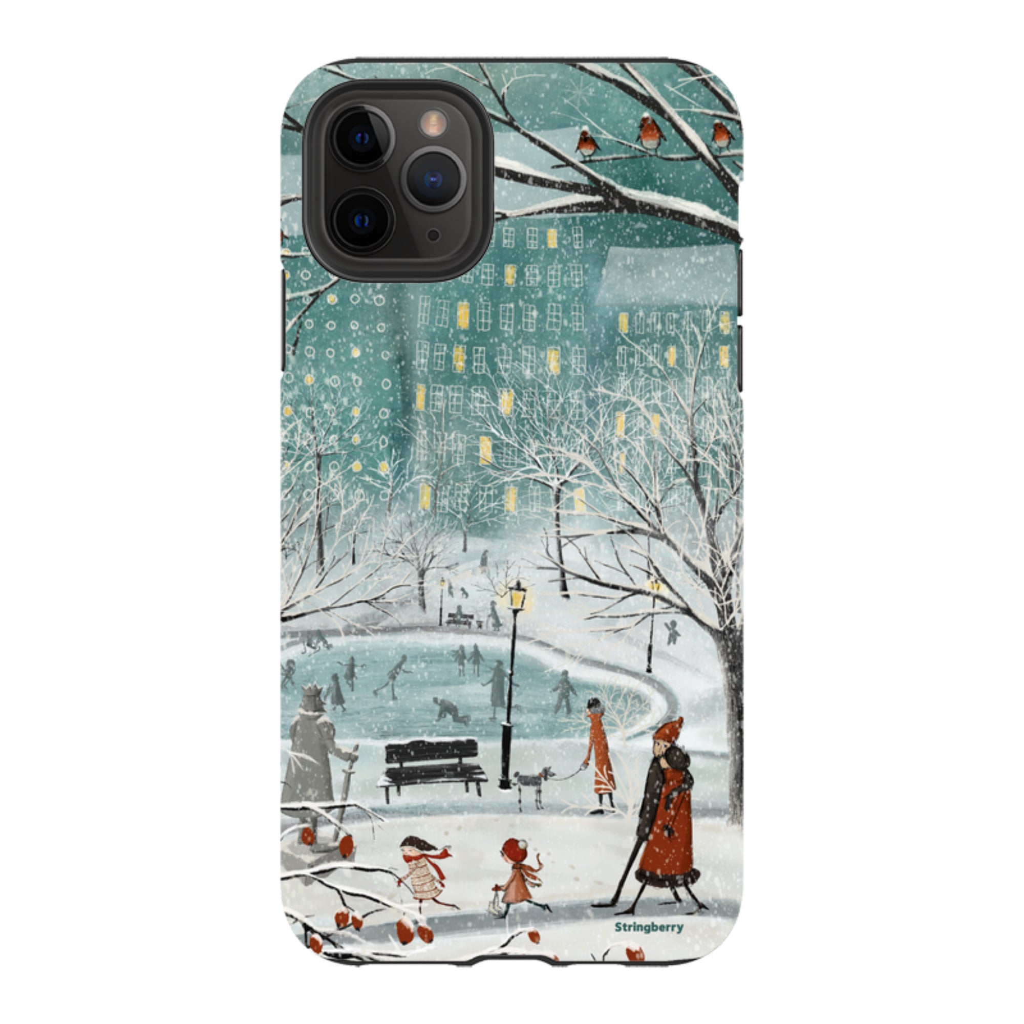 iPhone Tough Case - Walk In The Park By Maja Lindberg