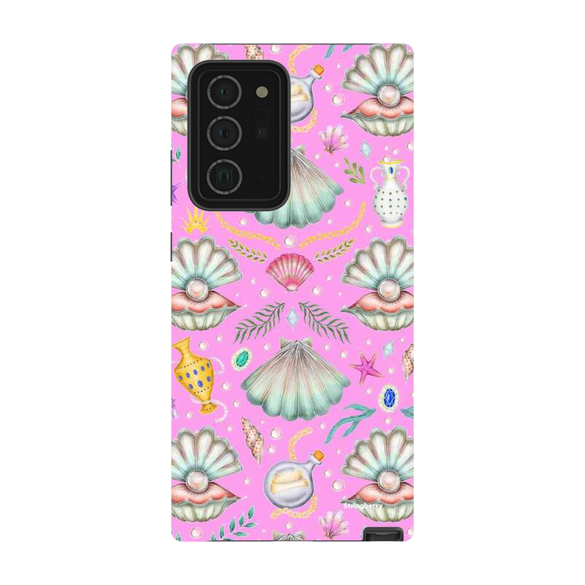 Samsung Tough Case - Pearl's Fantasy Candy Pink By Catherine Rowe
