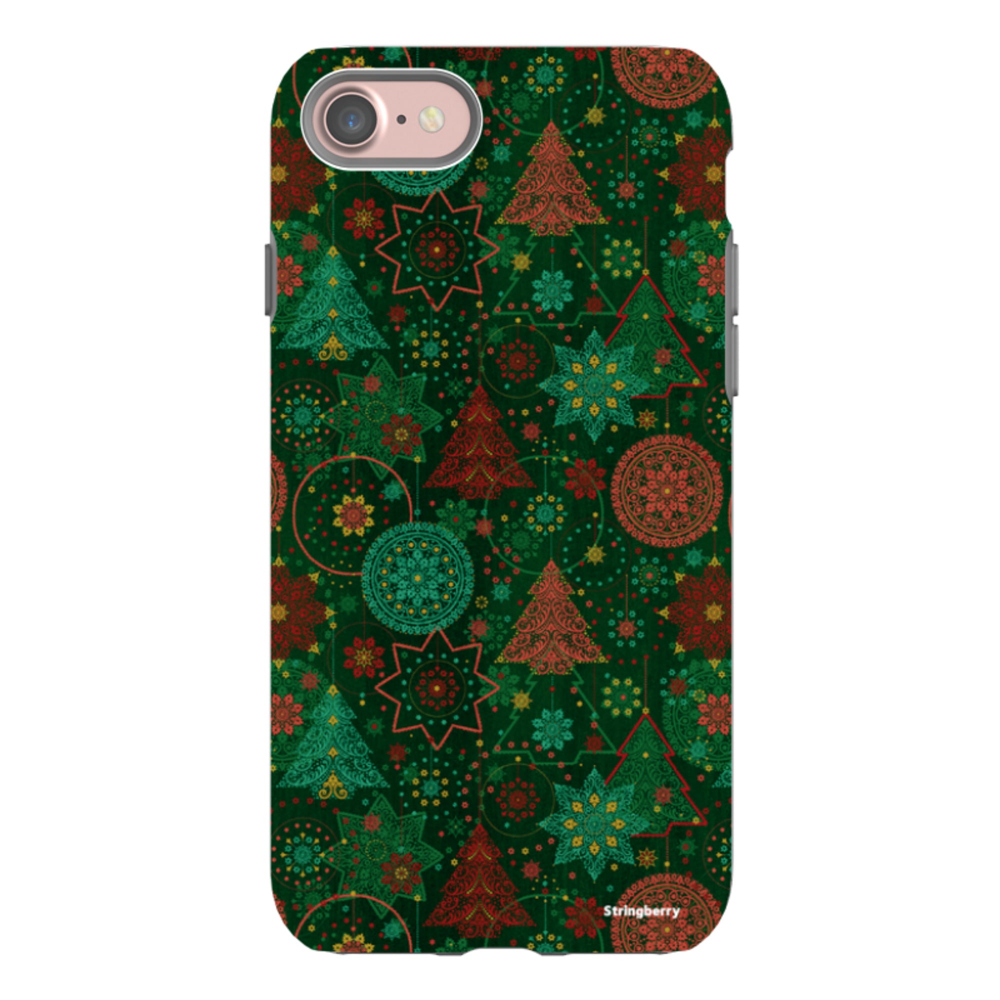 iPhone Tough Case - Christmas Forest By Natalie Pedetti Prack