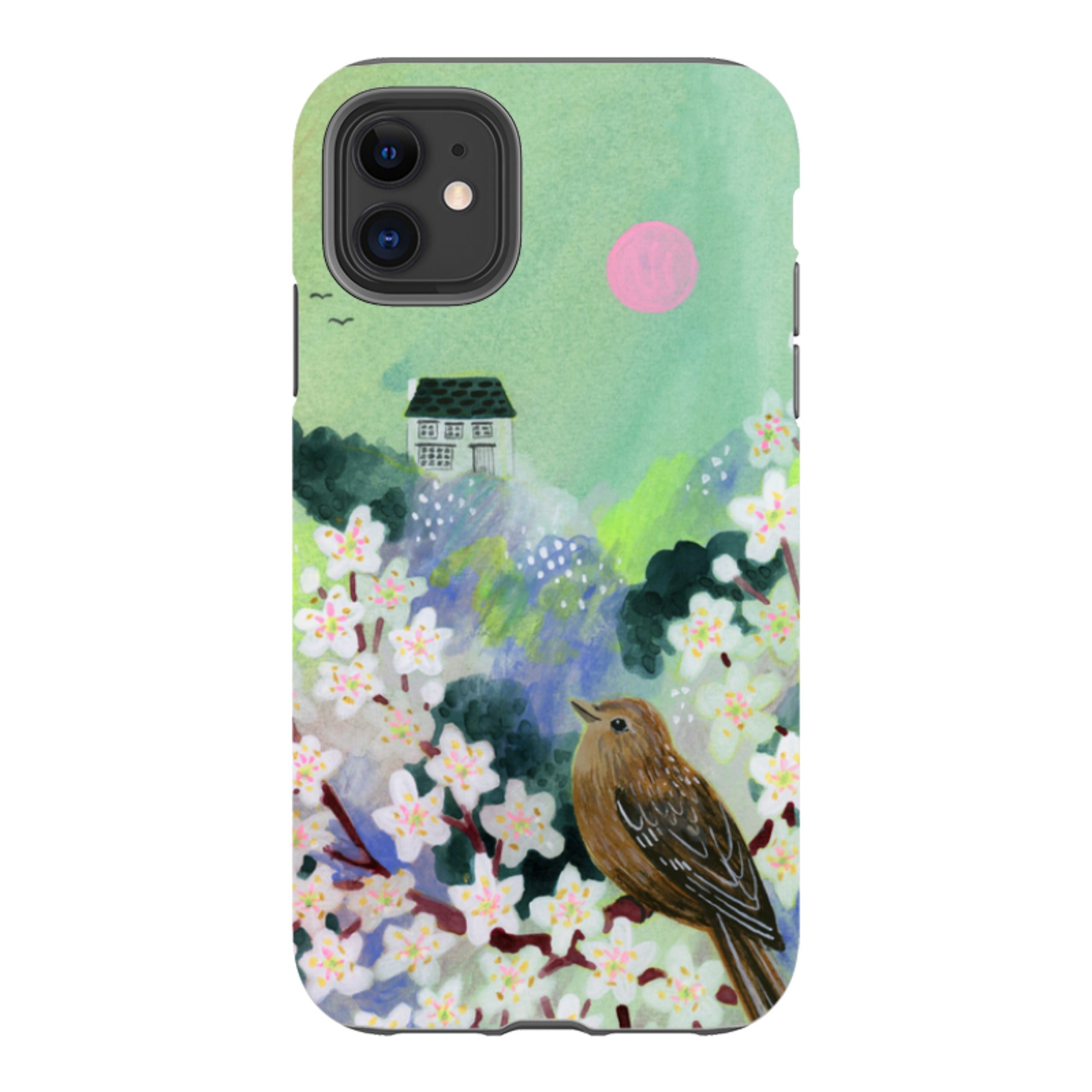 iPhone Tough Case - Blackthorn in the Valley By Lee Foster Wilson