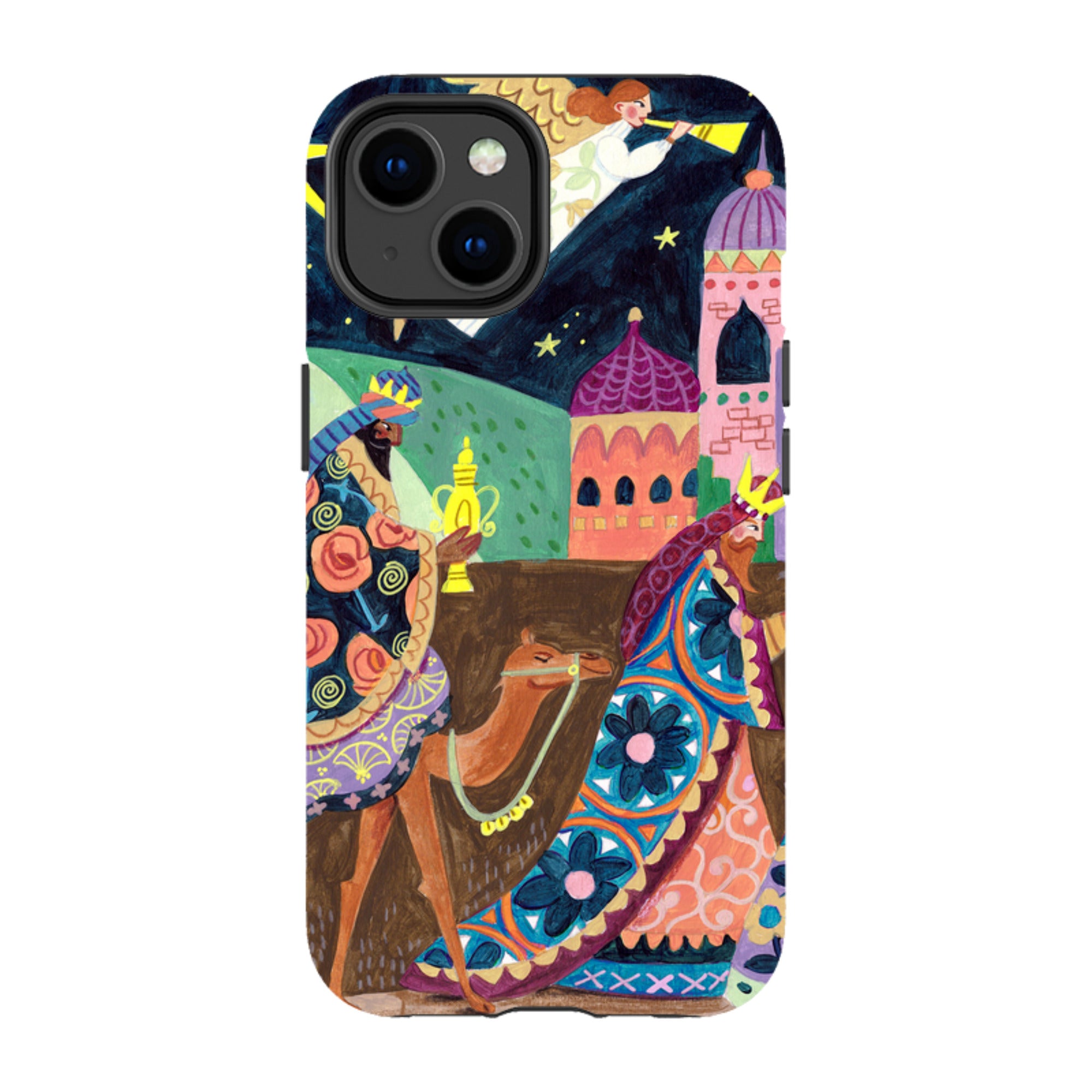 iPhone Tough Case - Wisemen By Caroline Bonne Muller