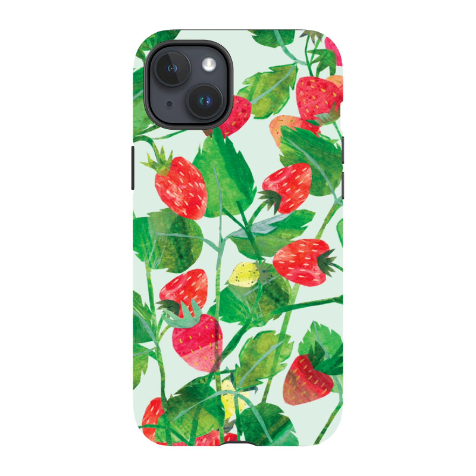 iPhone MagSafe Tough Case - Strawberries By Tracey English
