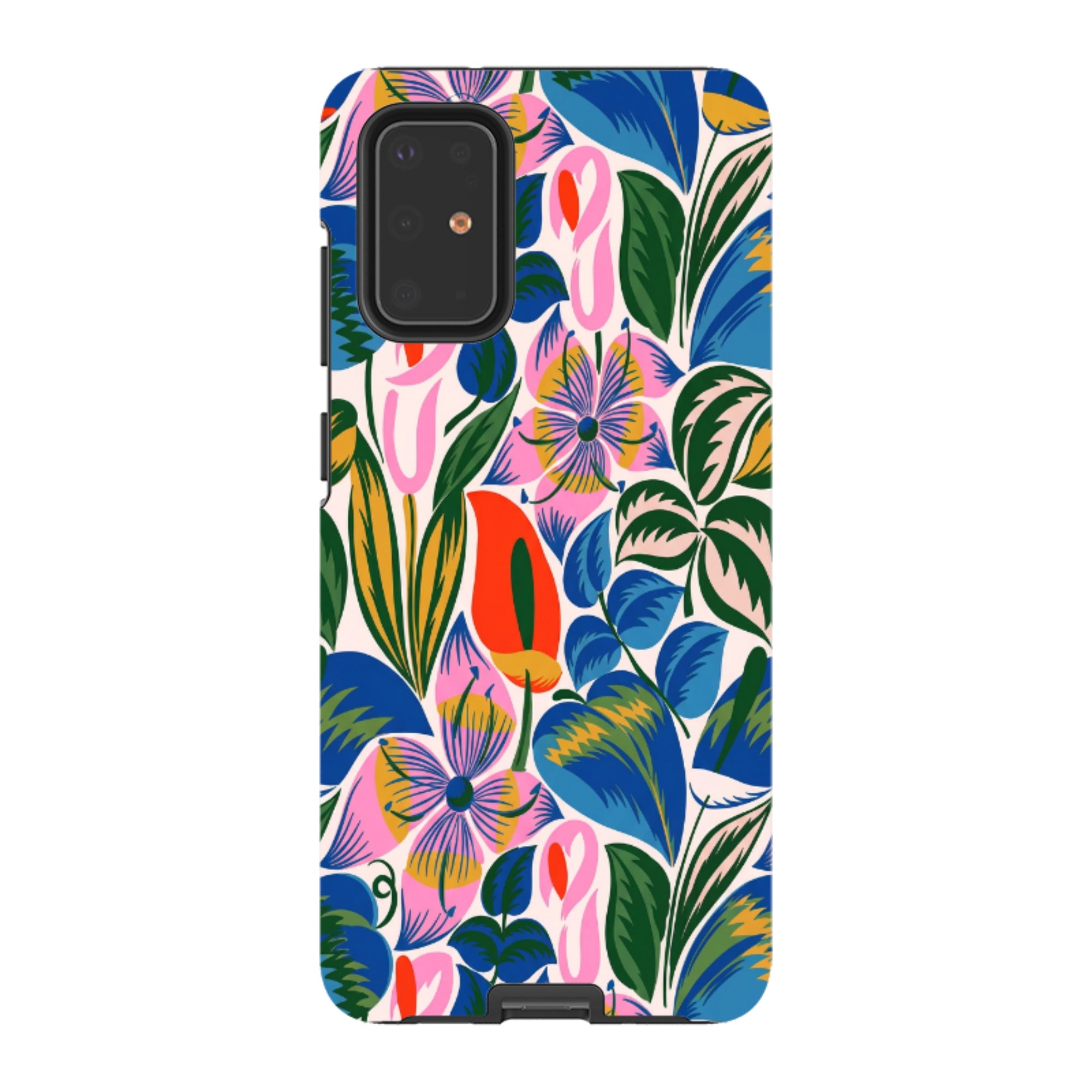 Samsung Tough Case - Retro Tropical Floral