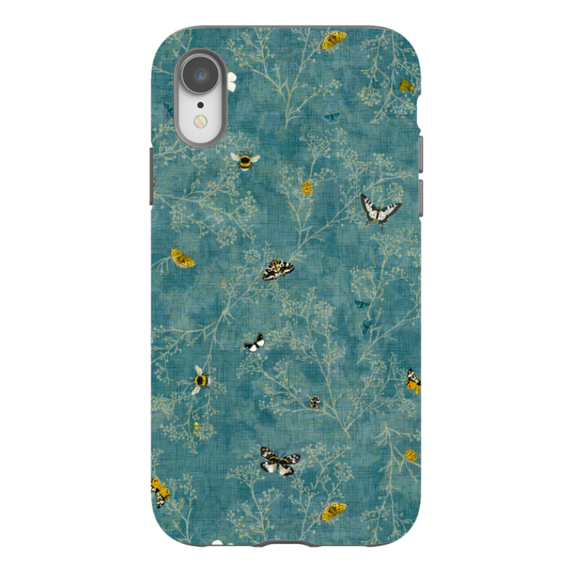 iPhone Tough Case - Chinoiserie Garden Soft Sage By Katherine Quinn