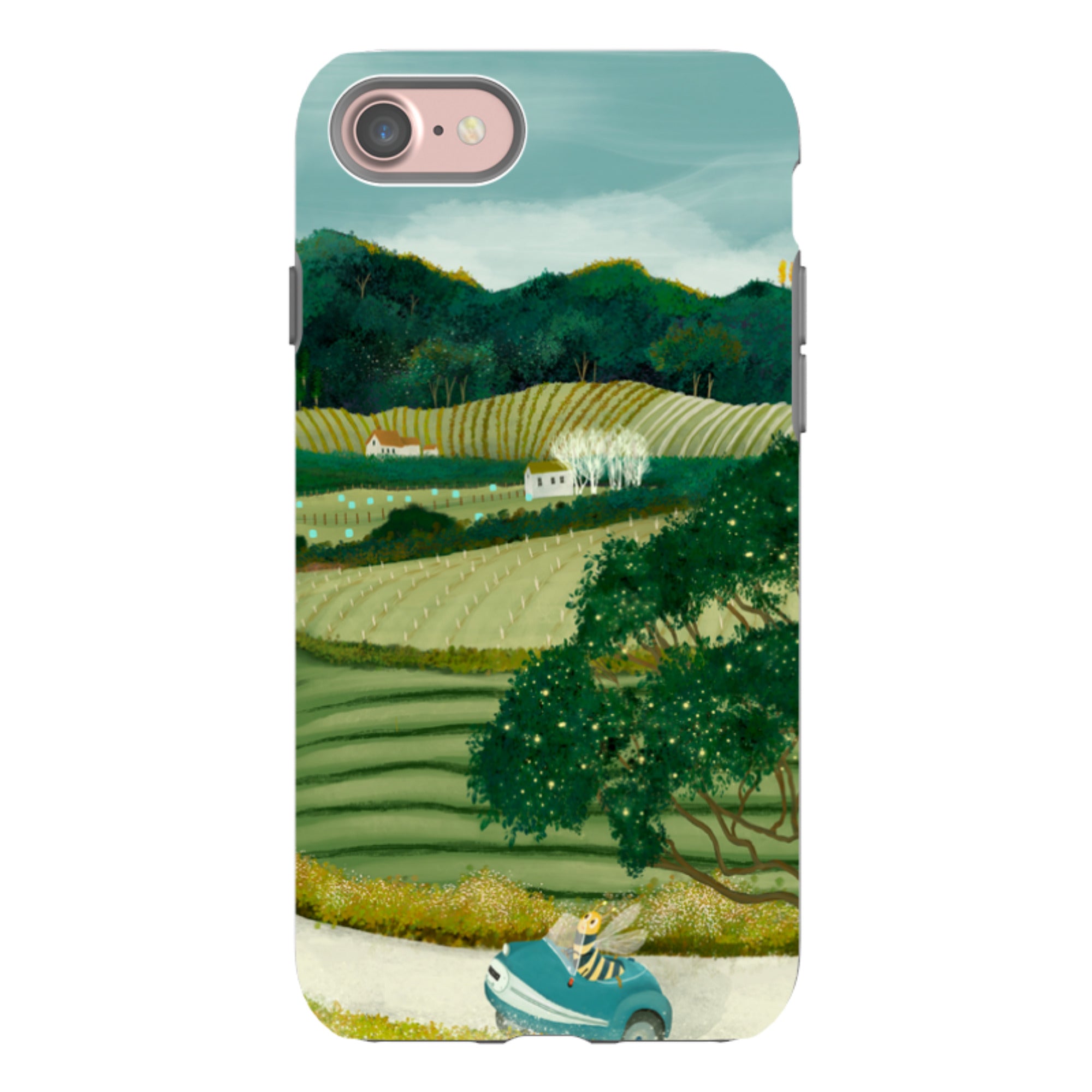 iPhone Tough Case - Bee Hives By Katherine Quinn