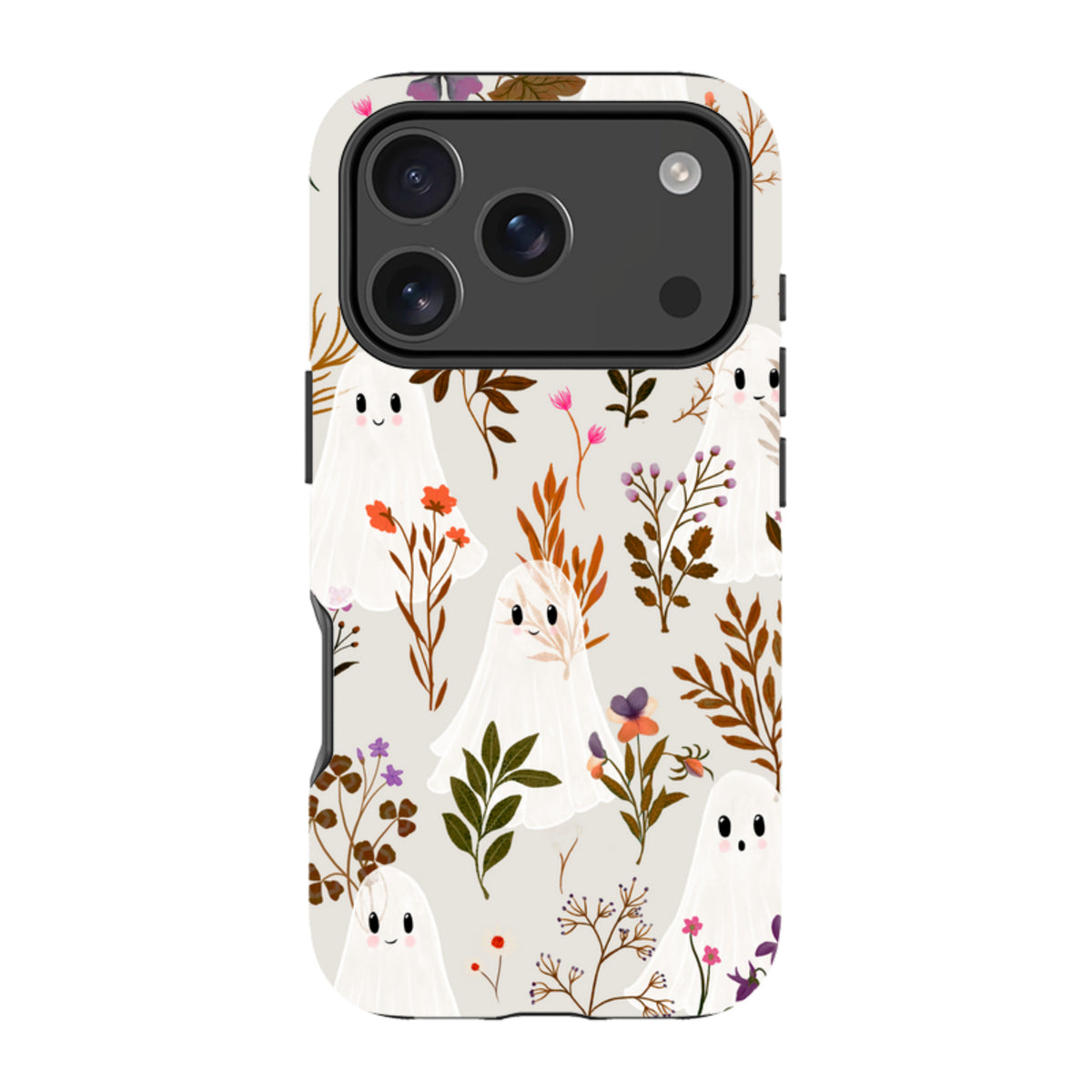 iPhone Tough Case - Ghost in the Garden - Stone By Katherine Quinn