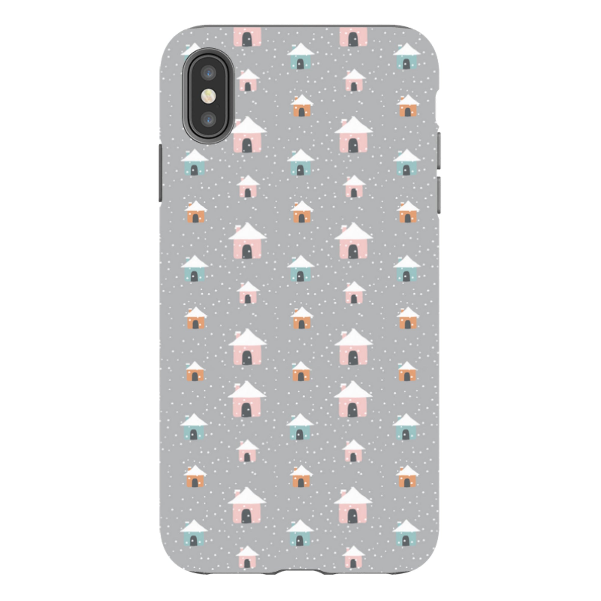 iPhone Tough Case - House Pattern