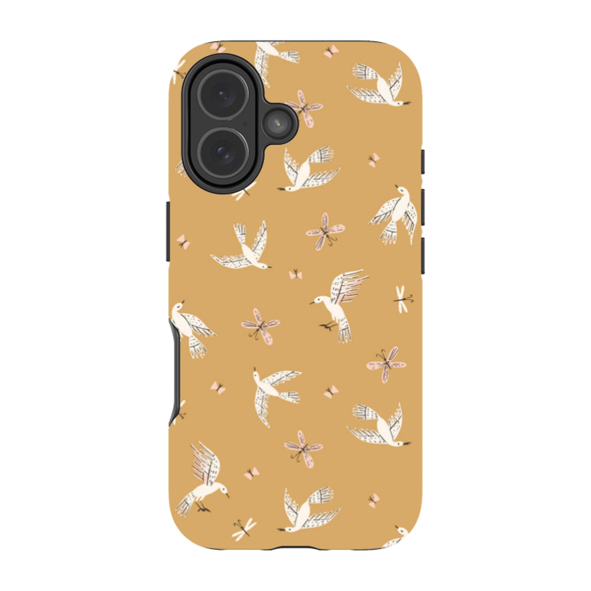 iPhone MagSafe Tough Case - Birds and Butterflies By Meghann Rader