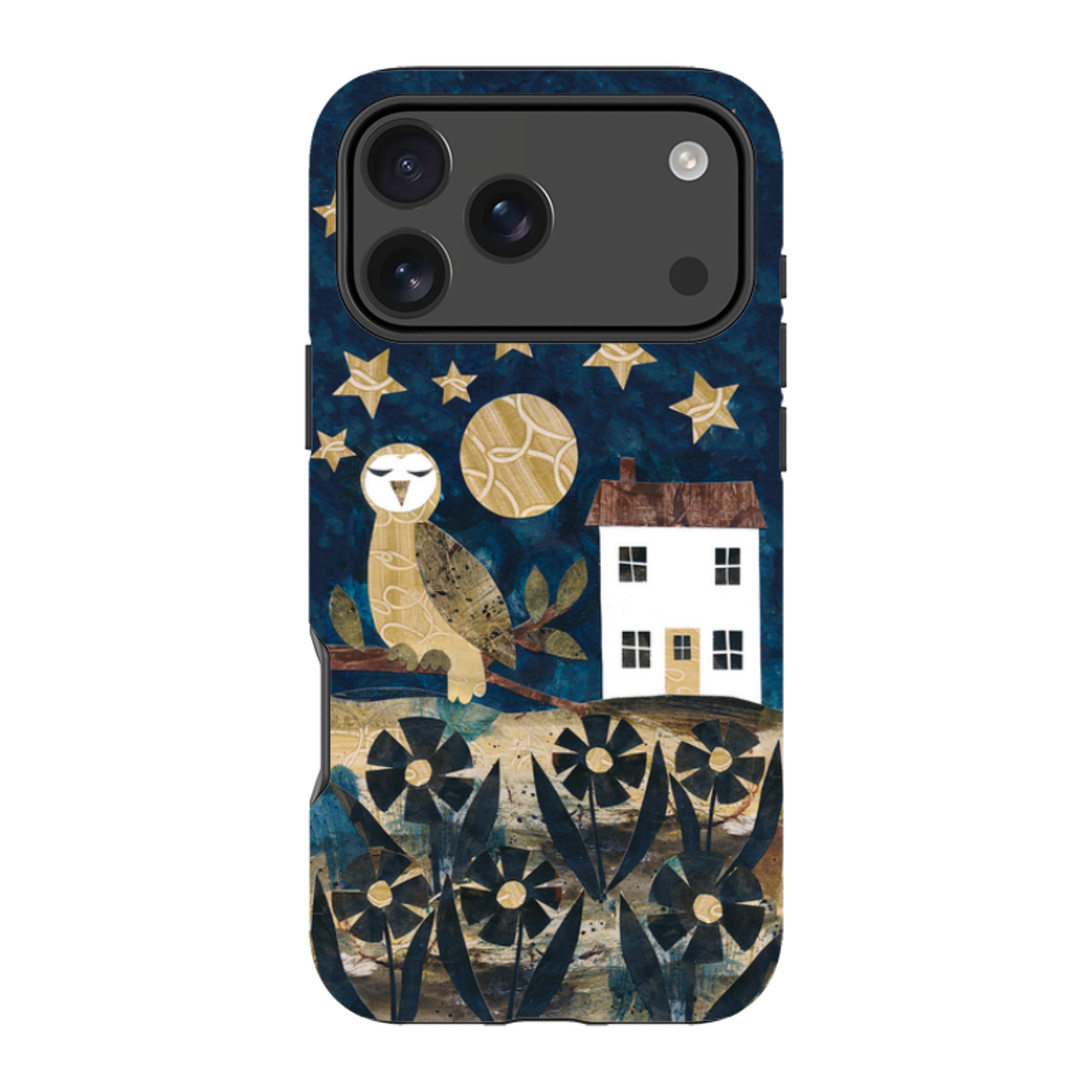 iPhone Tough Case - Night Watch Owl By Tracey English