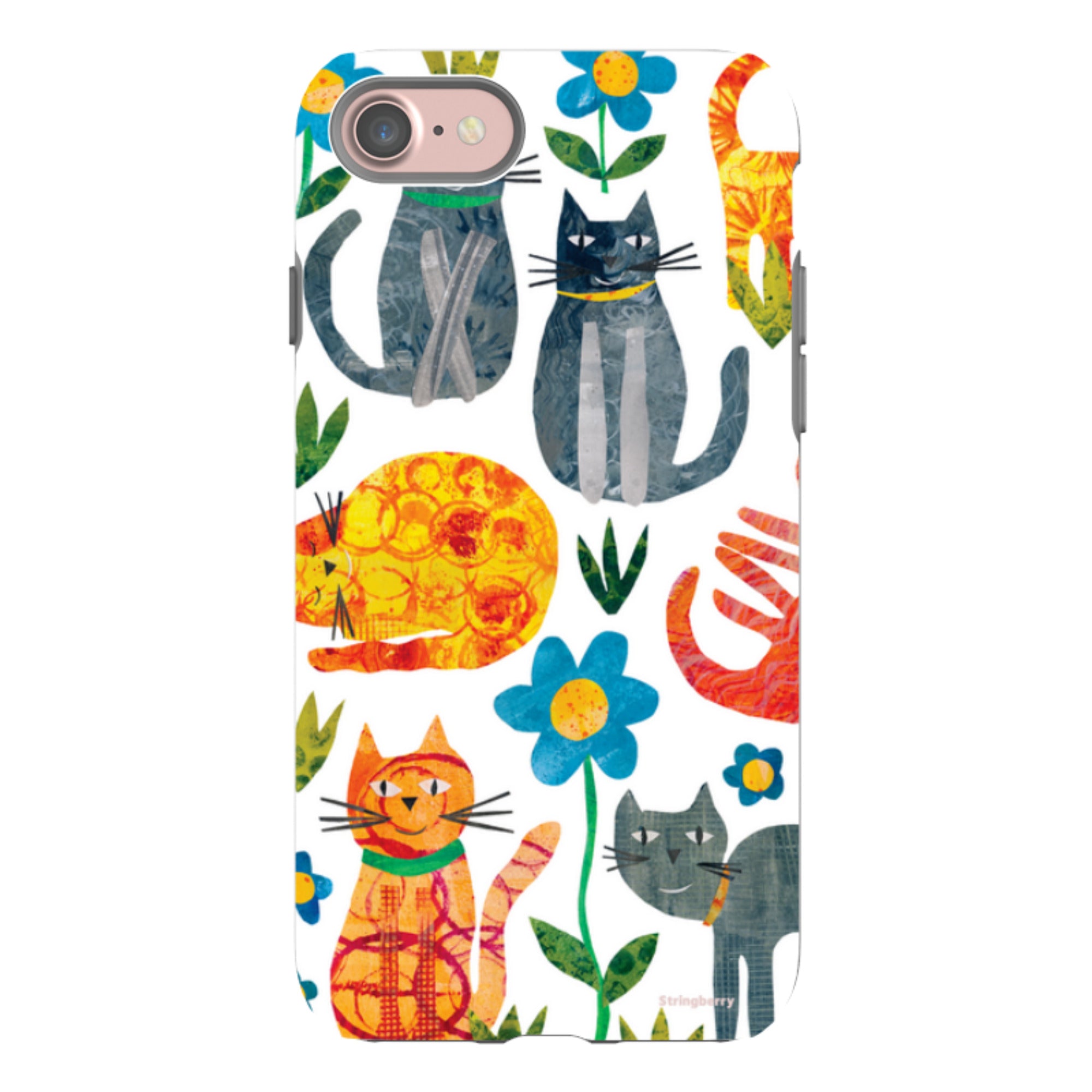 iPhone Tough Case - Cats By Tracey English