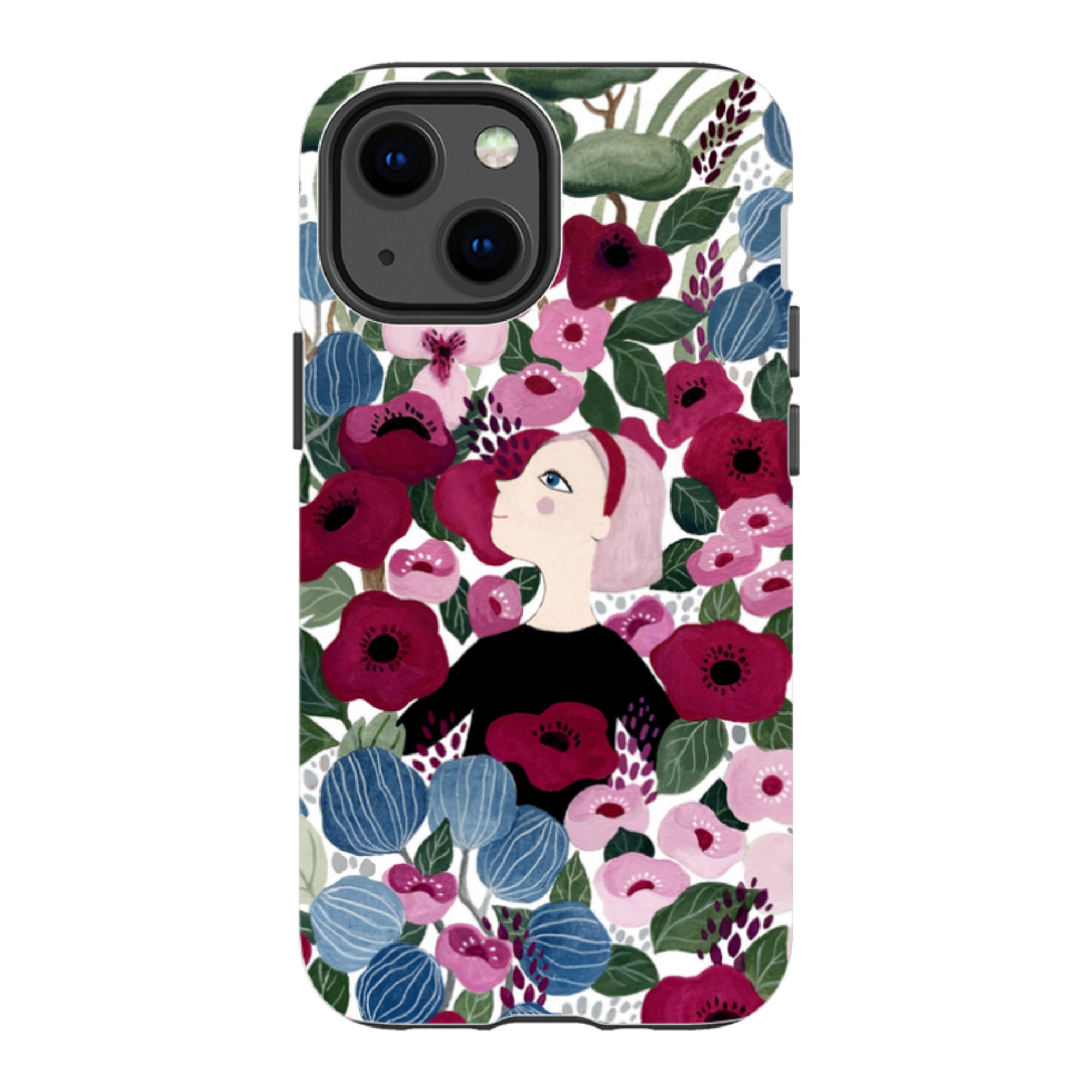 iPhone Tough Case - Flower Garden By Bex Parkin