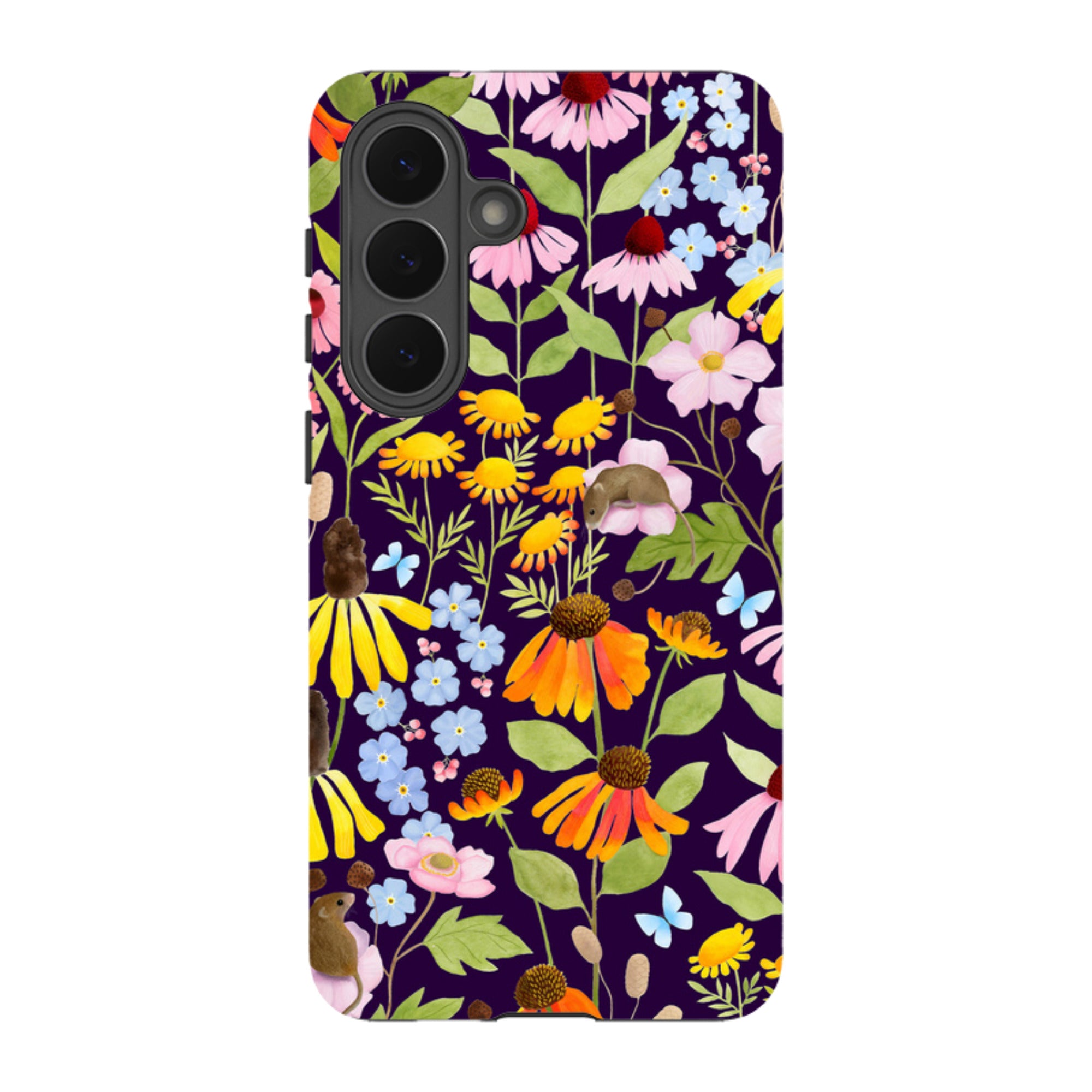Samsung Tough Case - Mice And Wildflowers By Bex Parkin
