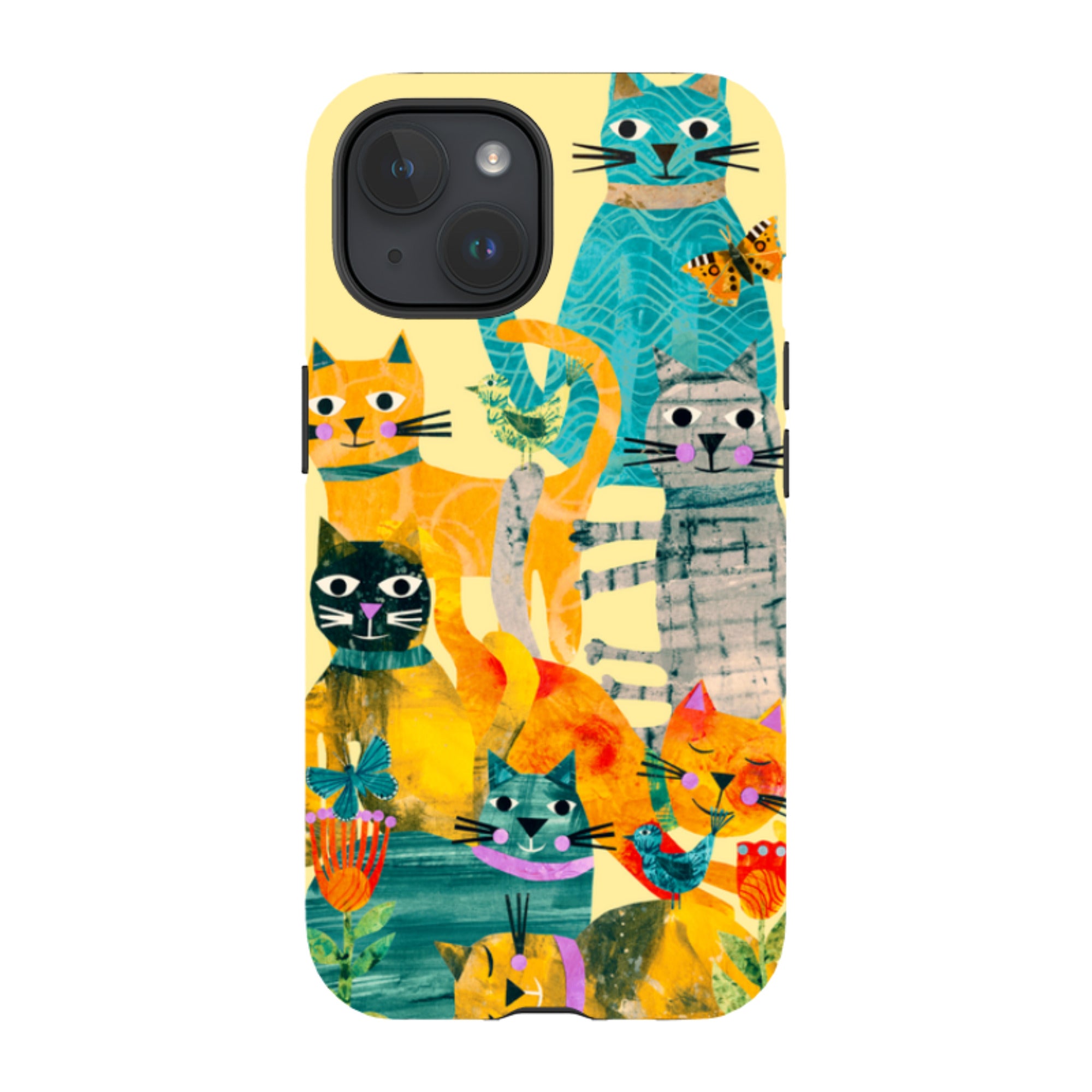 iPhone MagSafe Tough Case - Cat Party III By Tracey English