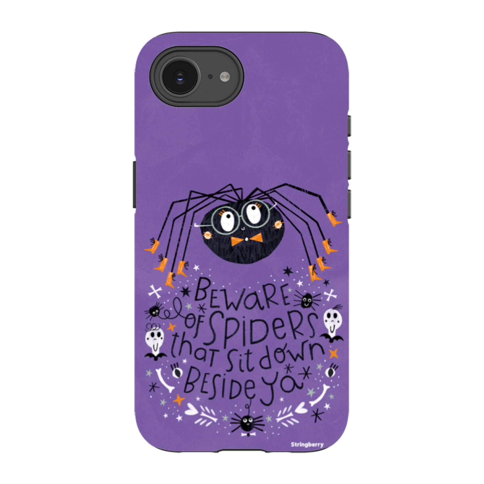 iPhone Tough Case - Spider By Ali Brookes