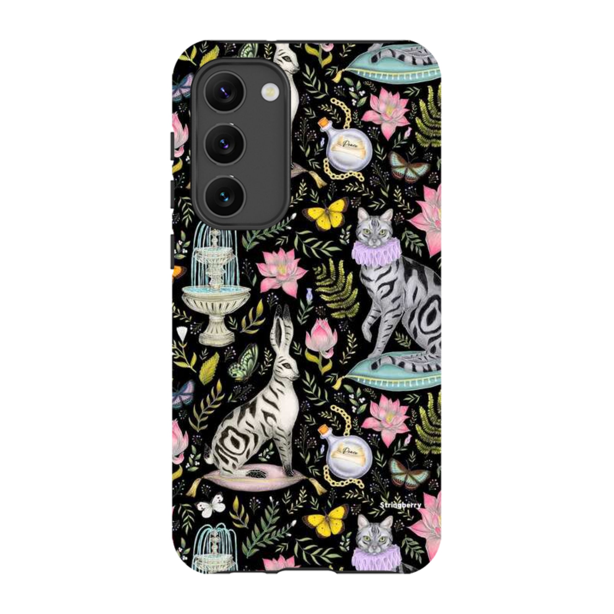 Samsung Tough Case - Lotus Garden By Catherine Rowe
