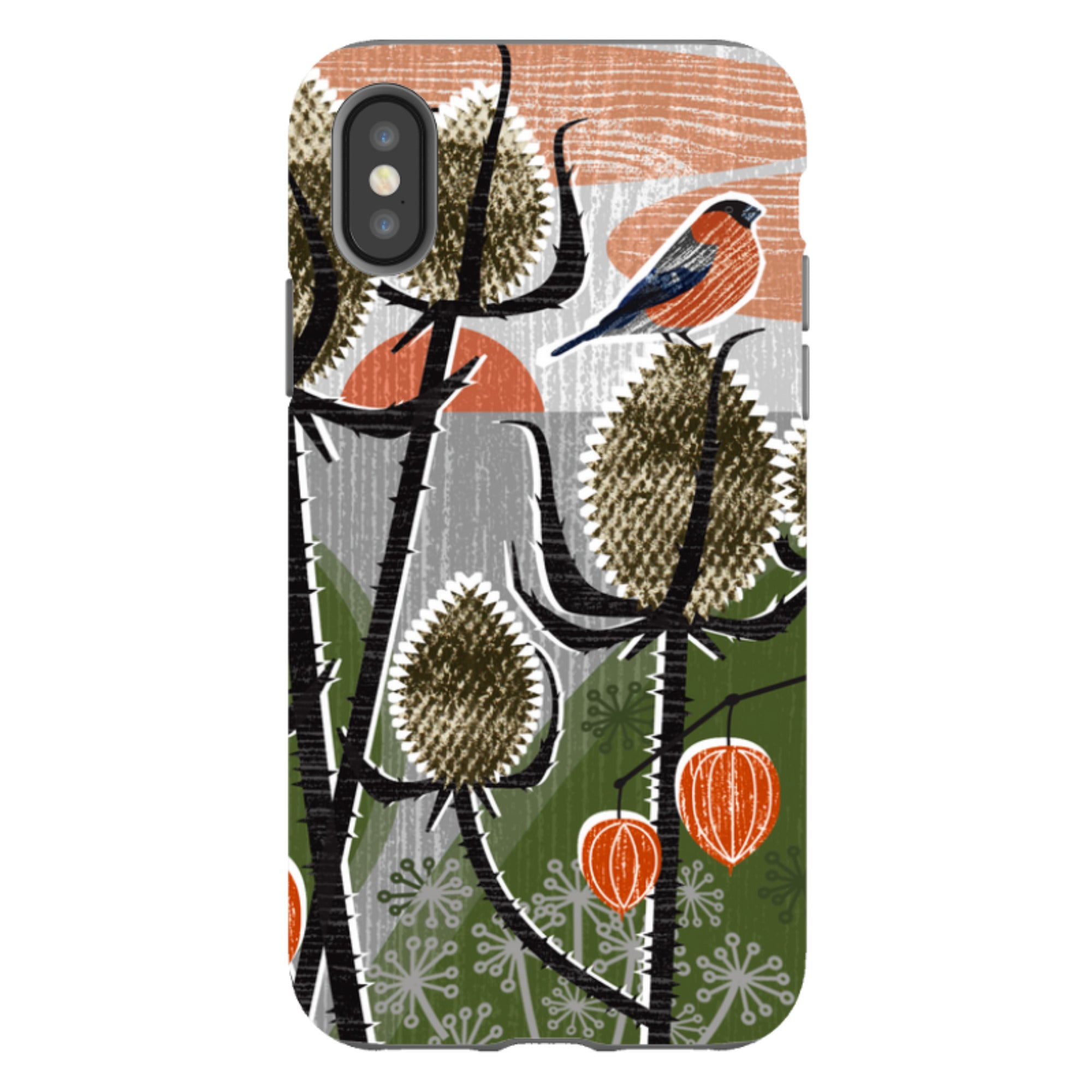 iPhone Tough Case - Thistle By Liane Payne