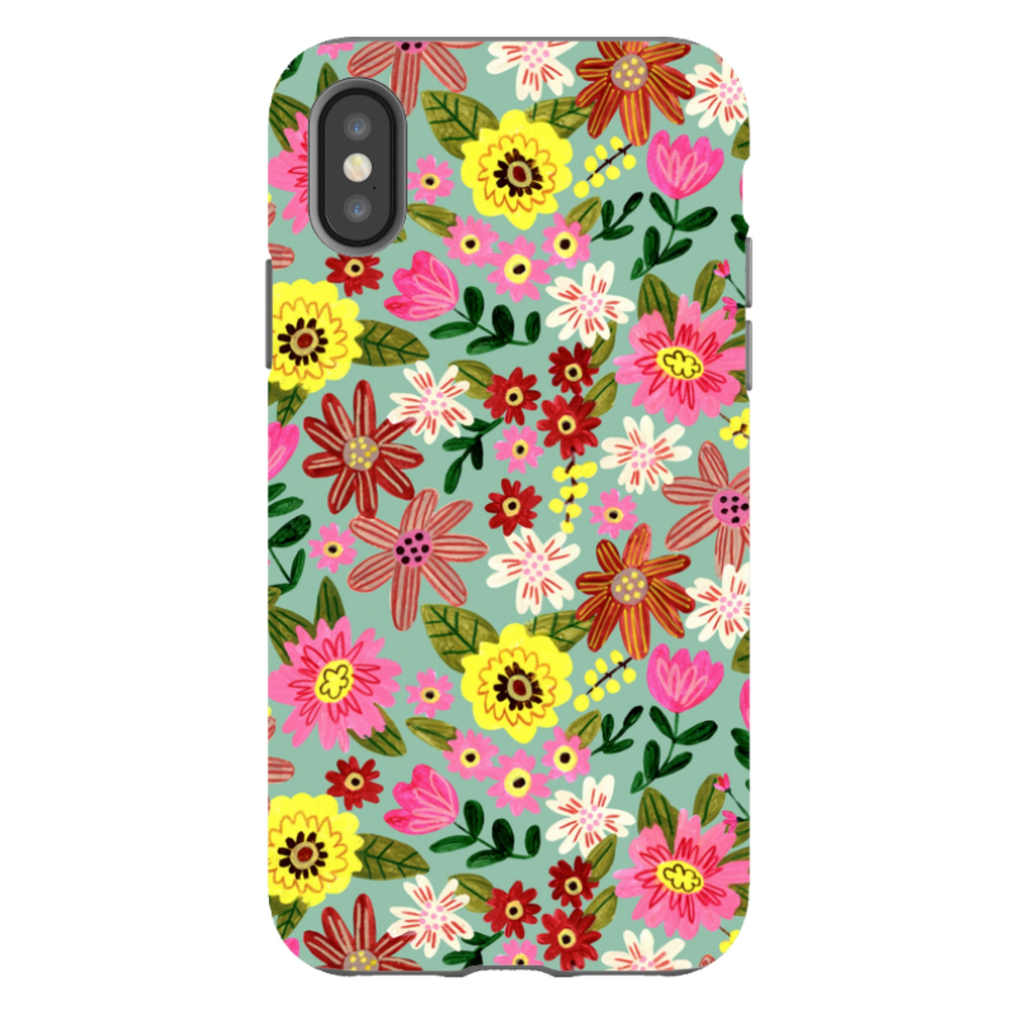 iPhone Tough Case - Spring Floral II By Caroline Bonne Muller