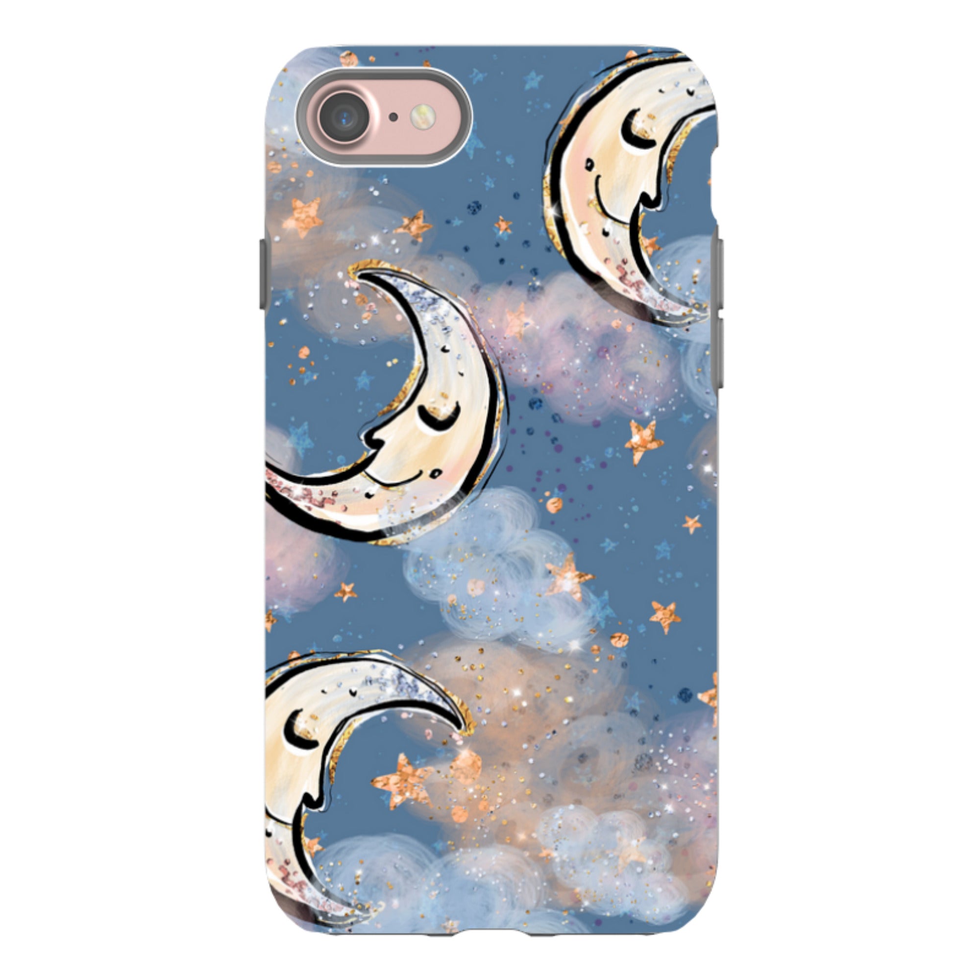 iPhone Tough Case - Moon And Stars