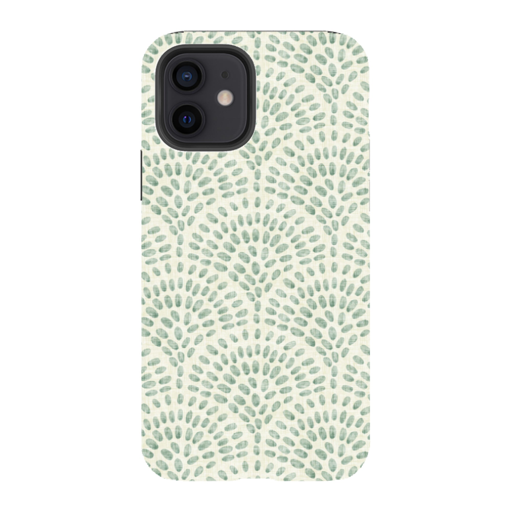 iPhone Tough Case - Scallop - Sage By Katherine Quinn