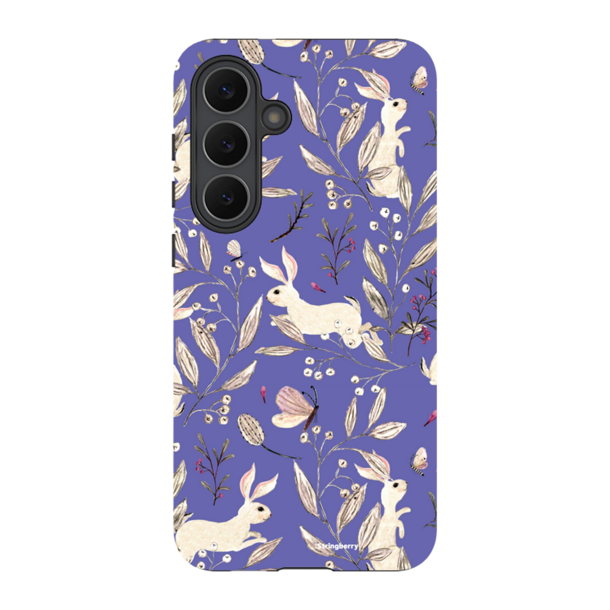 Samsung Tough Case - Bunnies Periwinkle By Katherine Quinn