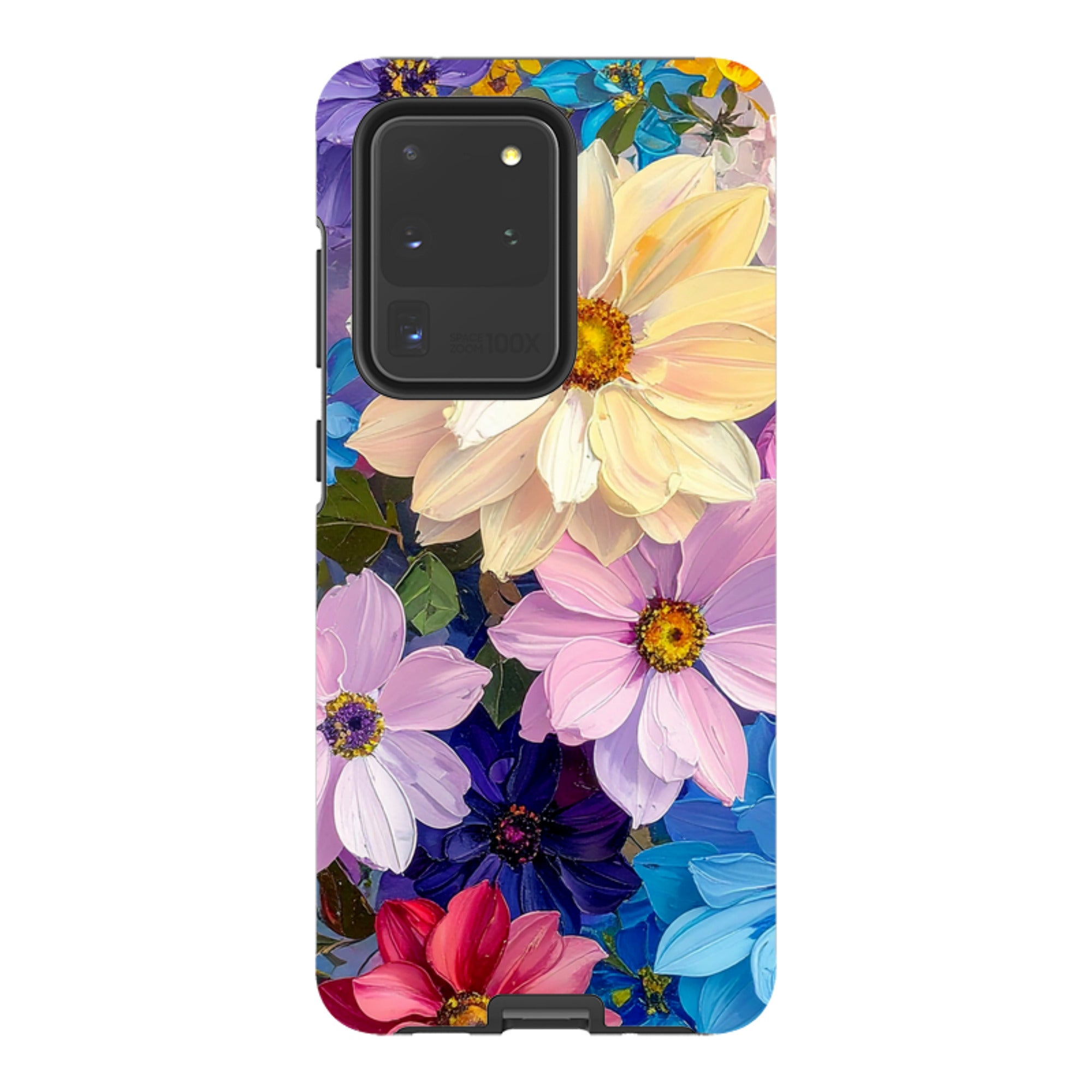 Samsung Tough Case - Summer Floral Blue Garden