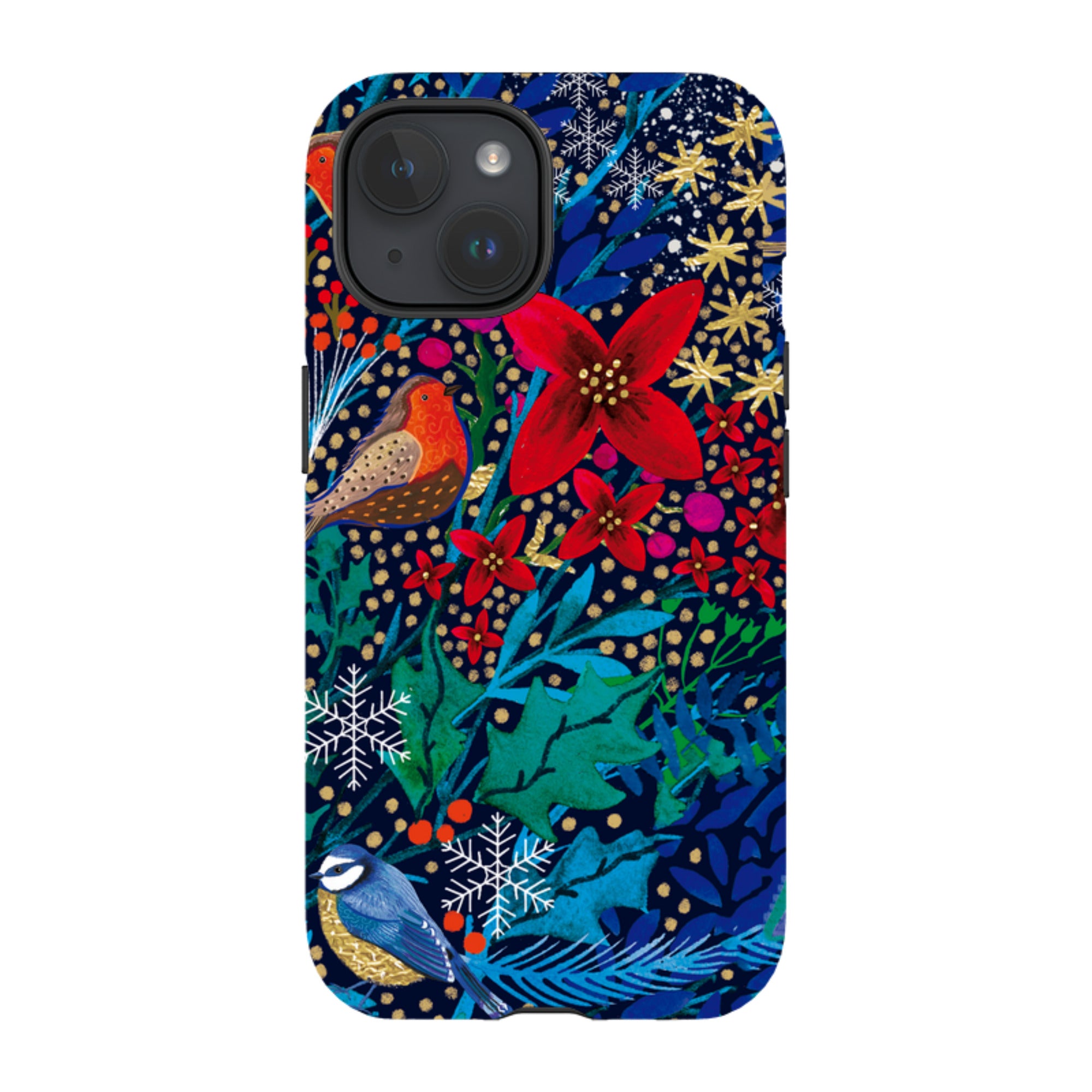 iPhone MagSafe Tough Case - Xmas Robin II By Emma Frances Grant