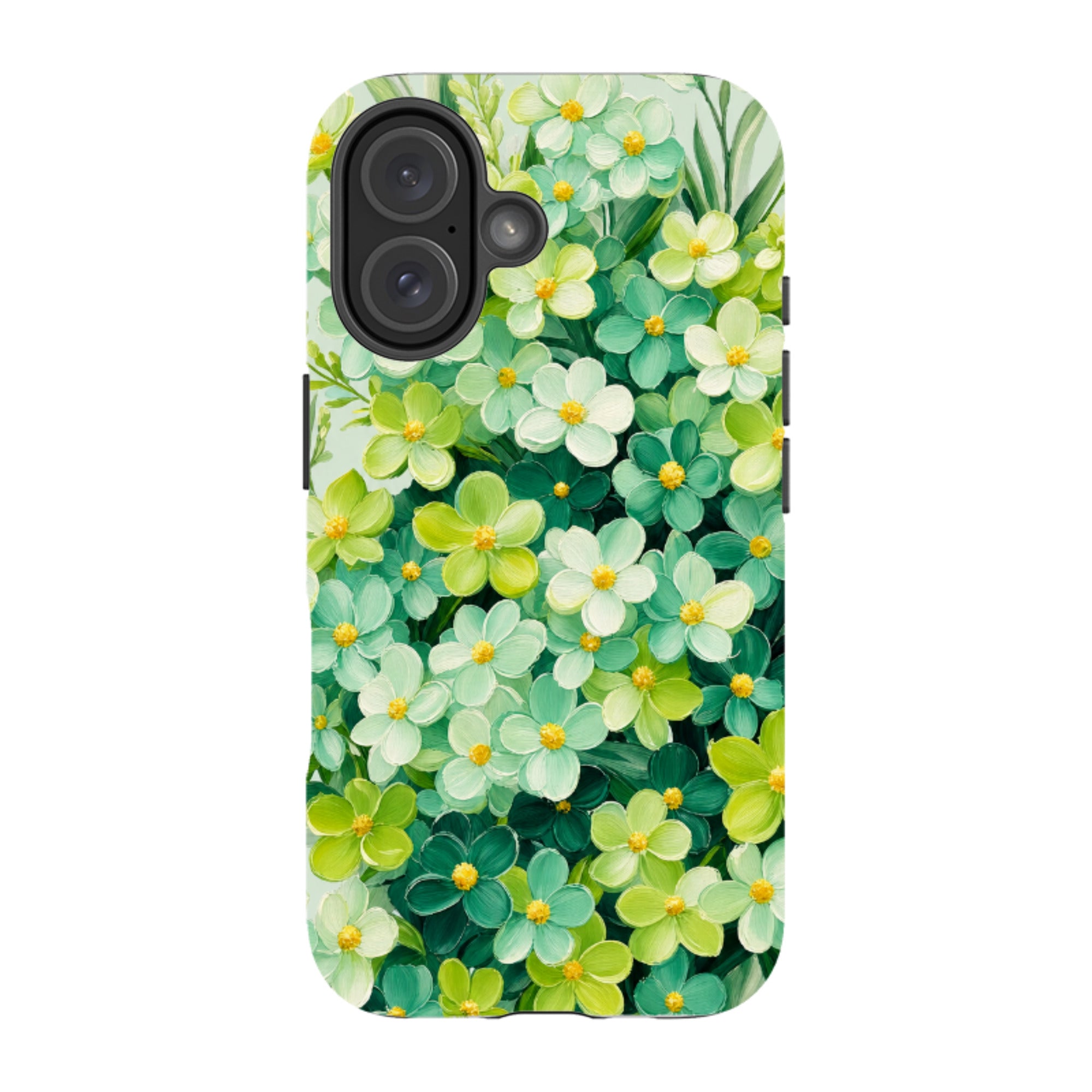 iPhone MagSafe Tough Case - Sage Wildflower Floral