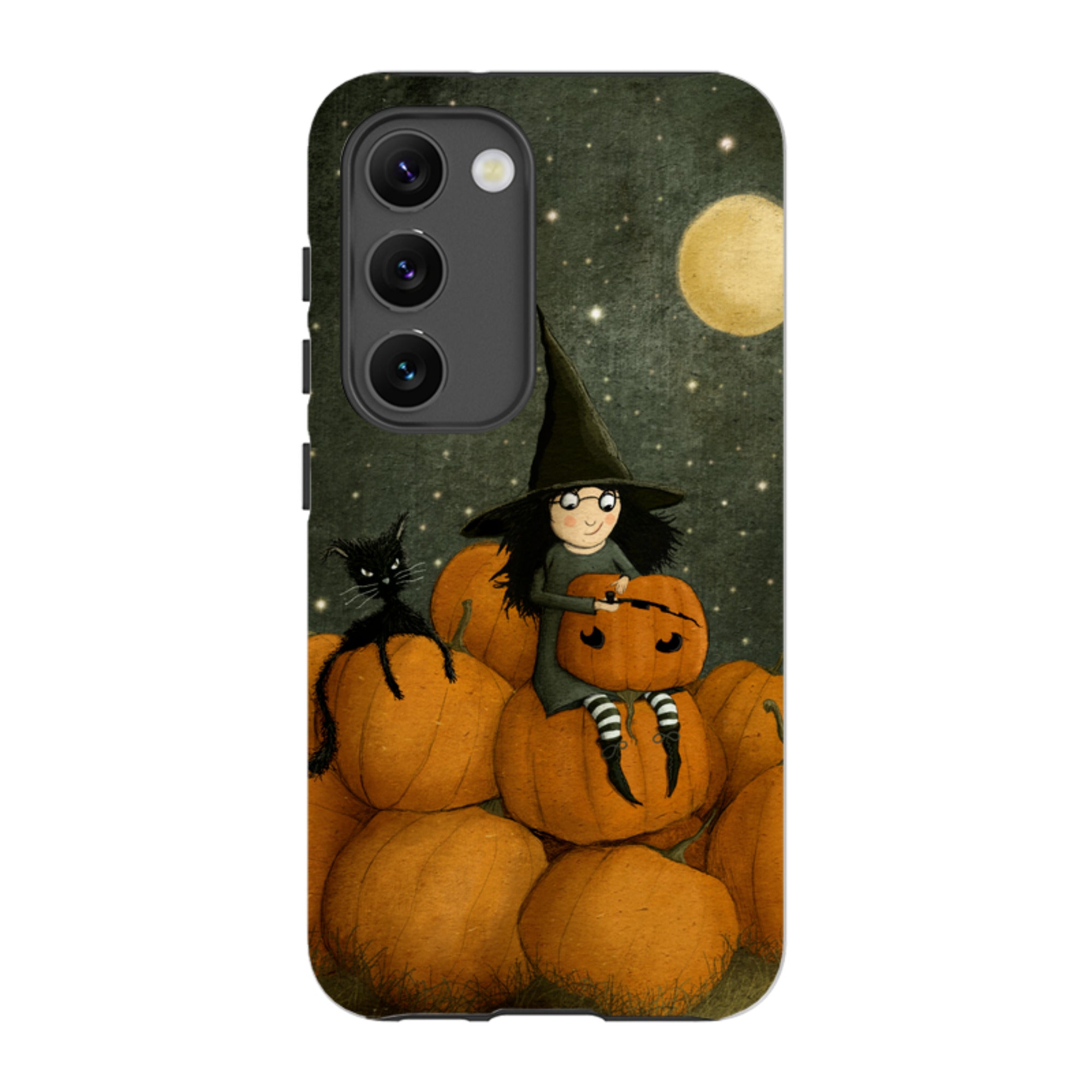 Samsung Tough Case - Pumpkin Witch By Maja Lindberg