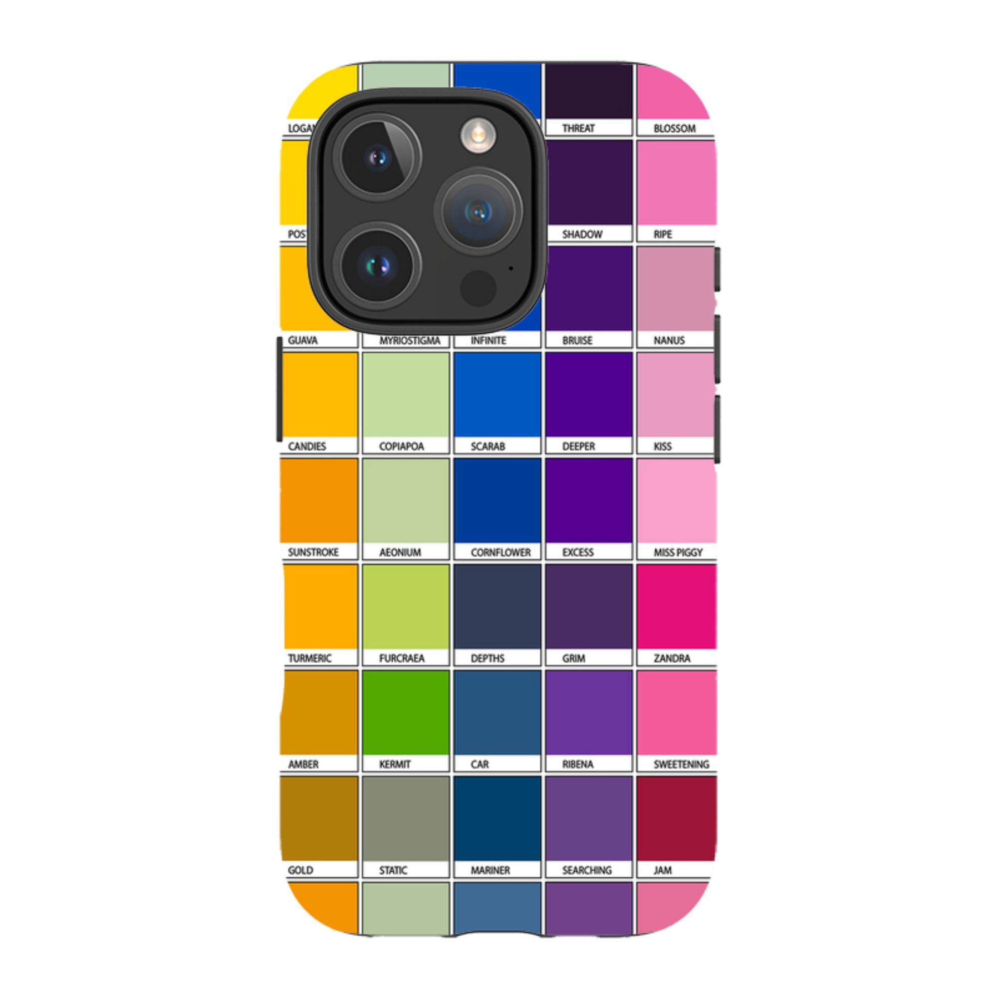 iPhone Tough Case - Multi Chromology By Kitty Joseph