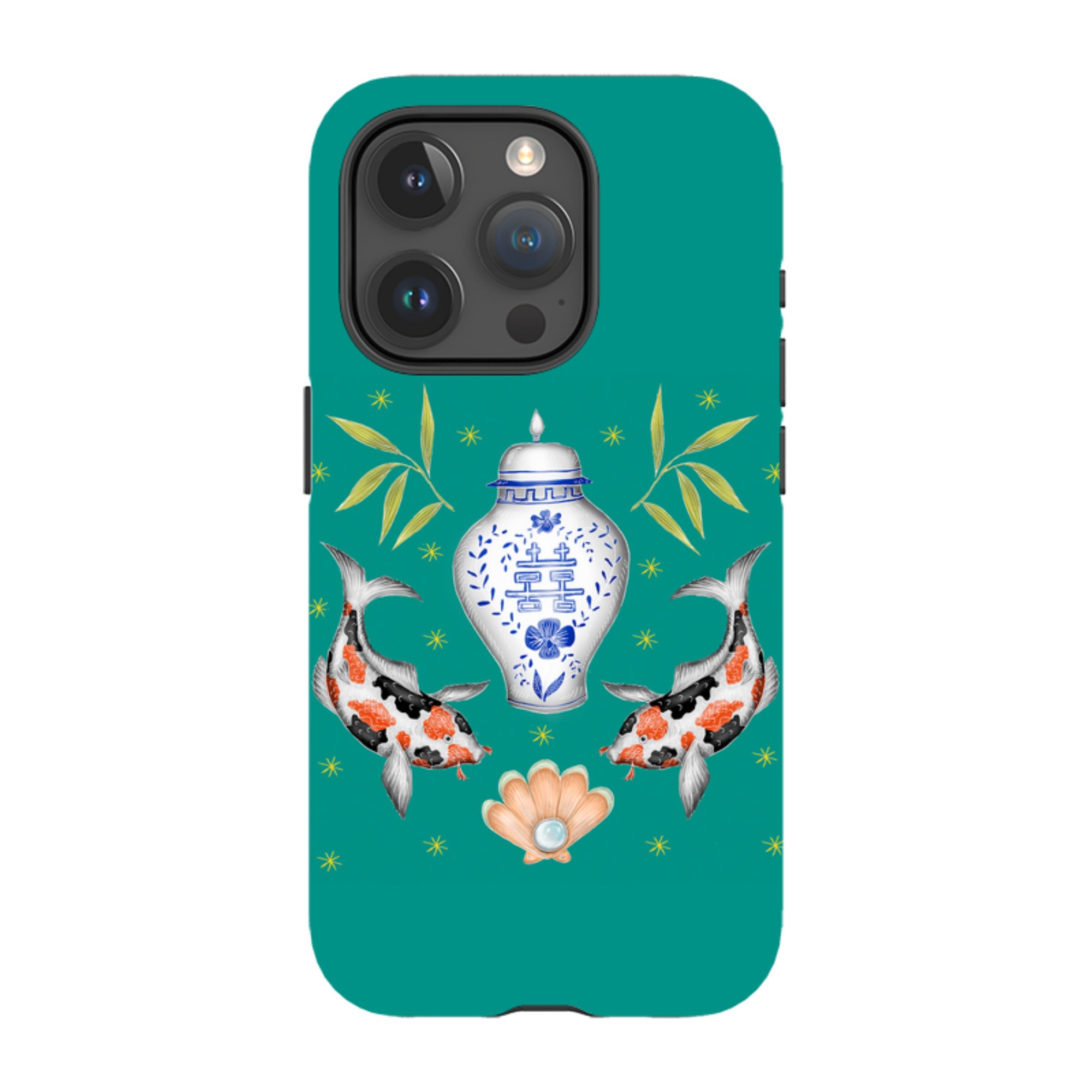 iPhone Tough Case - Koi Carp By Catherine Rowe