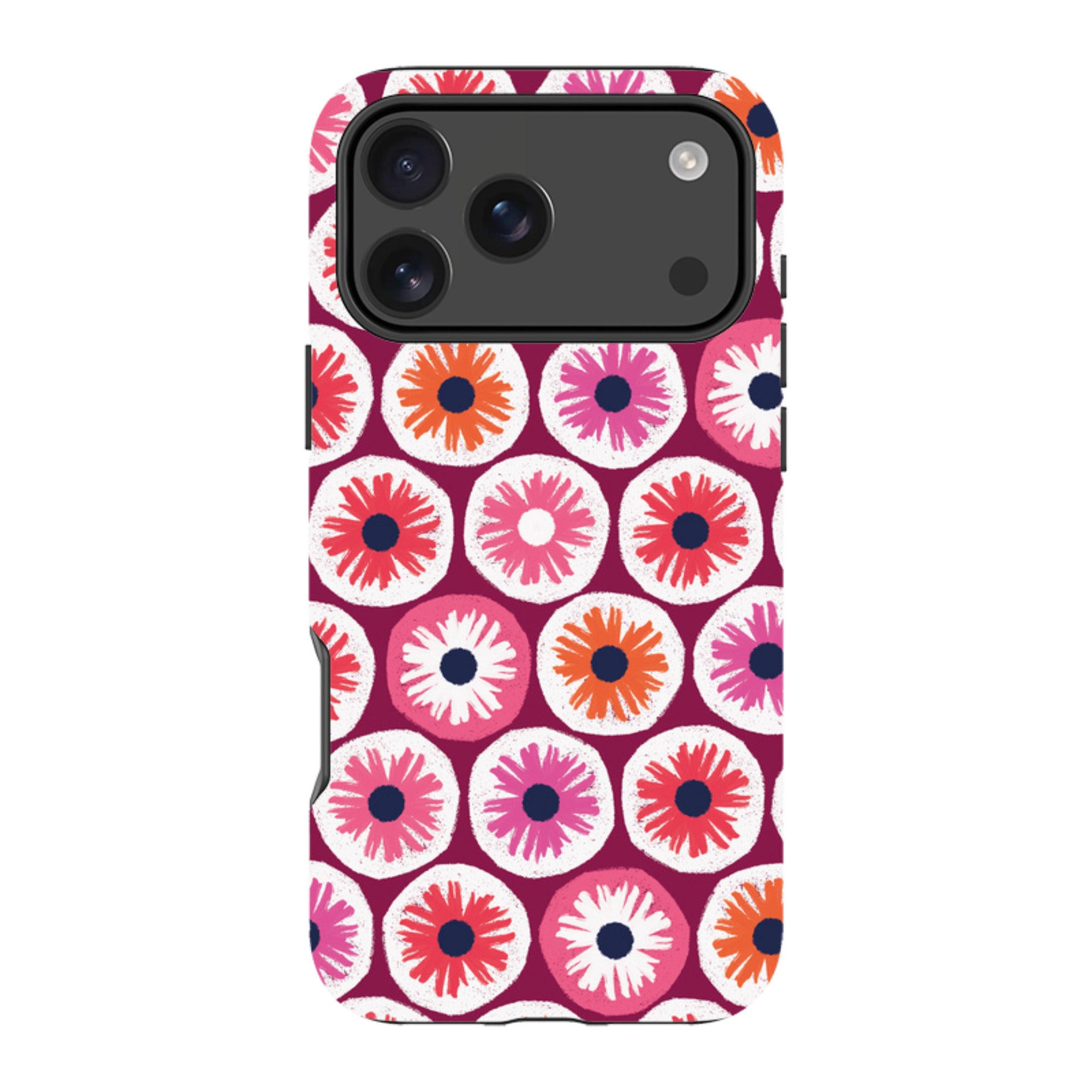 iPhone MagSafe Tough Case -  Penny Flowers Red By Ali Brookes