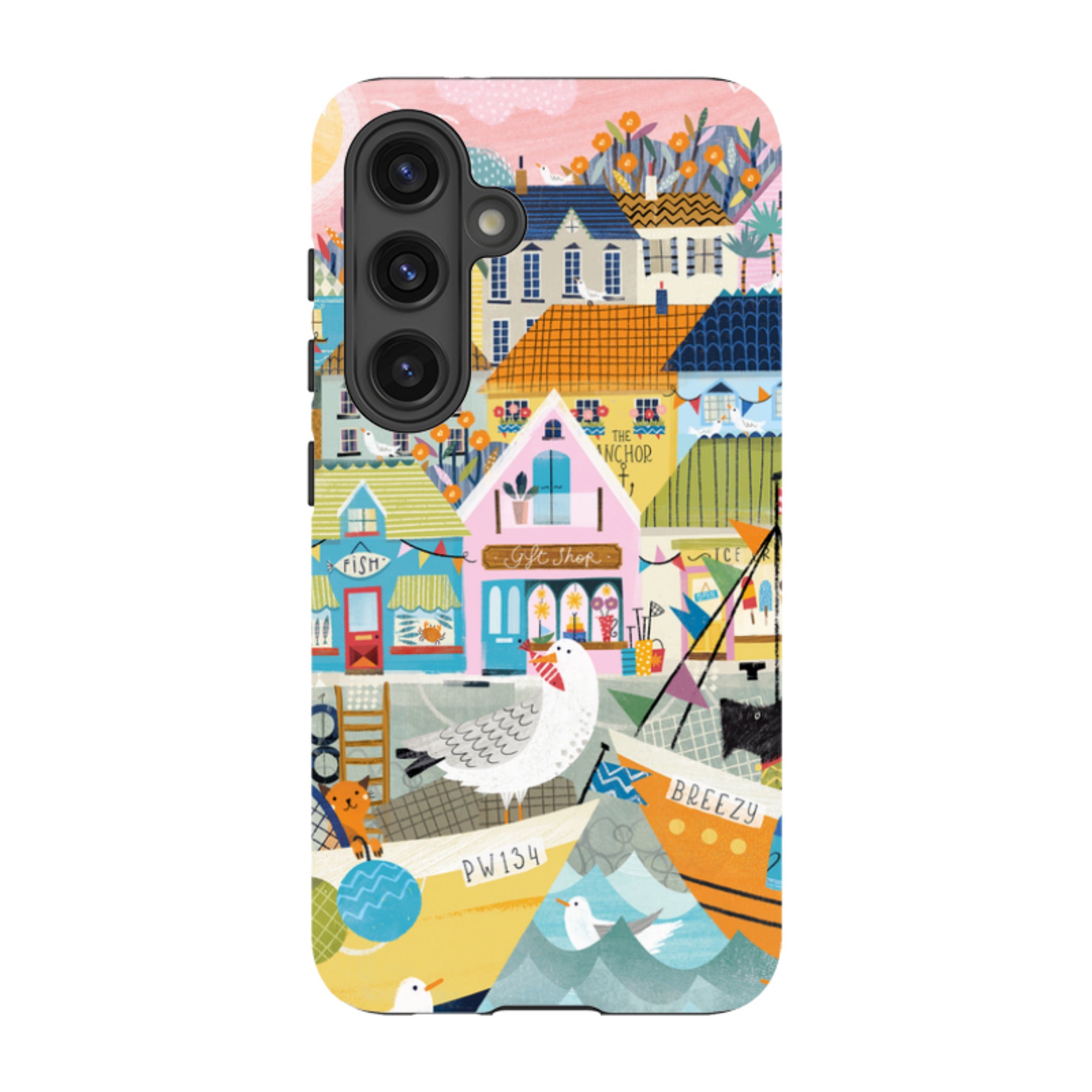 Samsung Tough  Case - Harbour 1 By Ali Brookes
