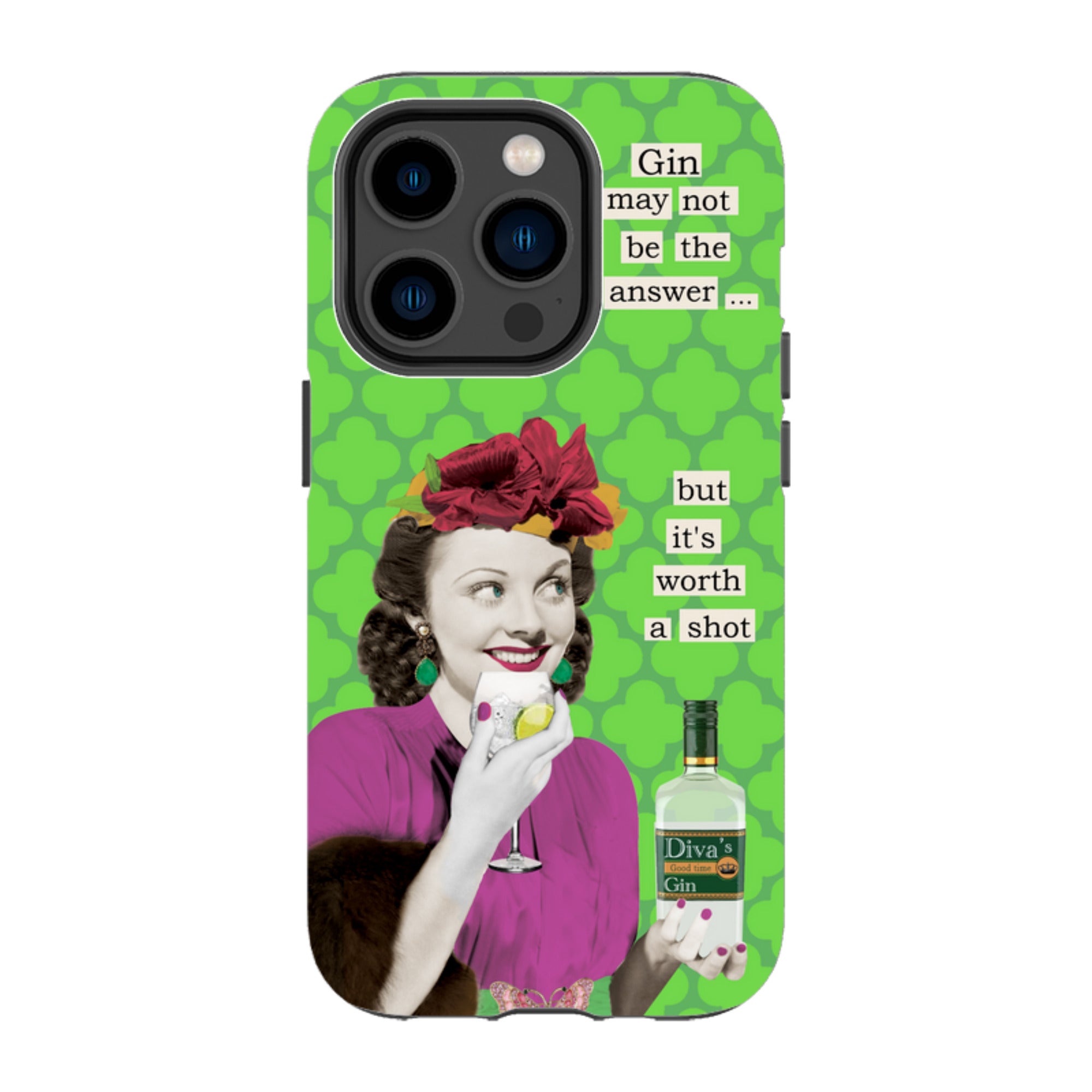 iPhone MagSafe Tough Case - Gin By Clare Jordan