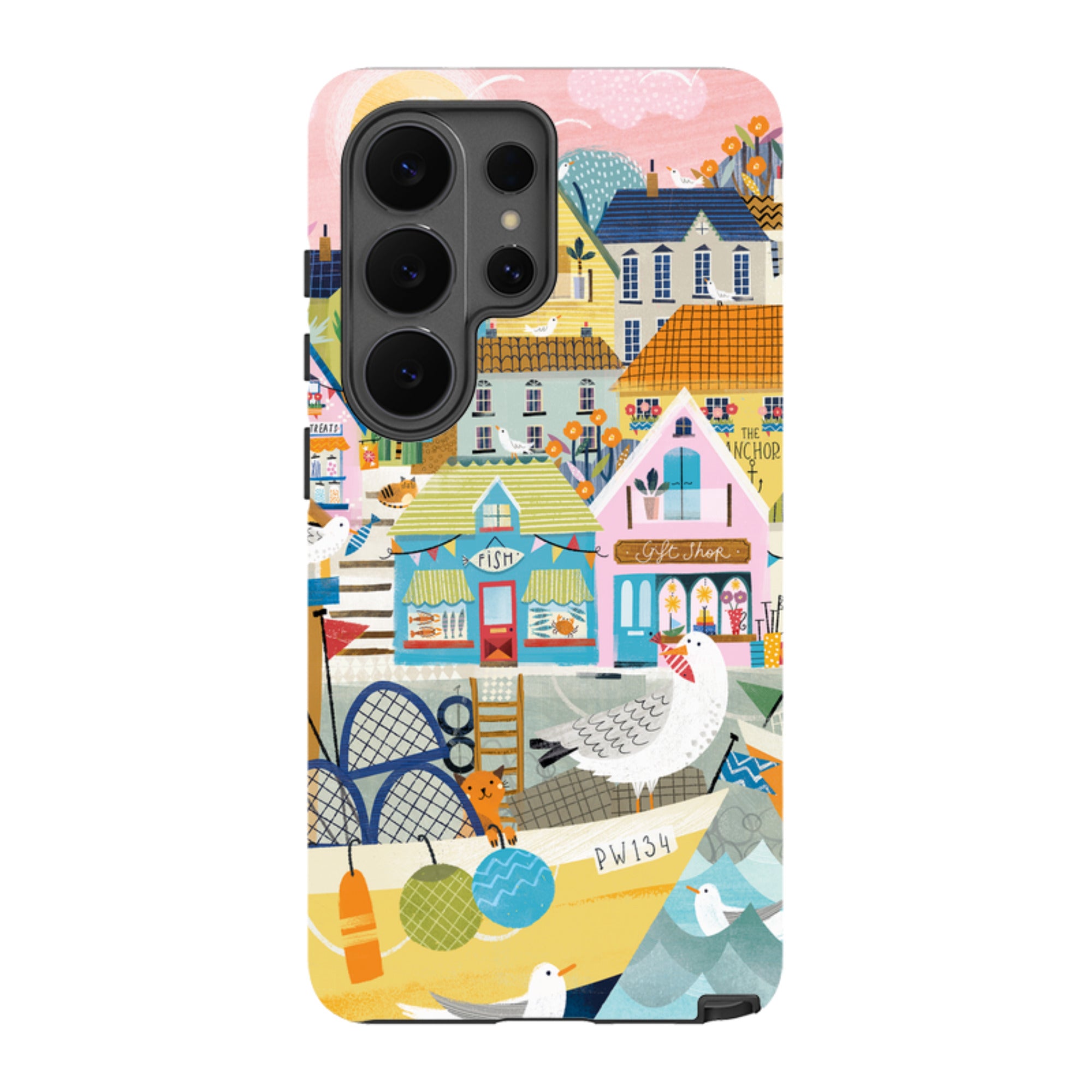 Samsung Tough  Case - Harbour 2 By Ali Brookes