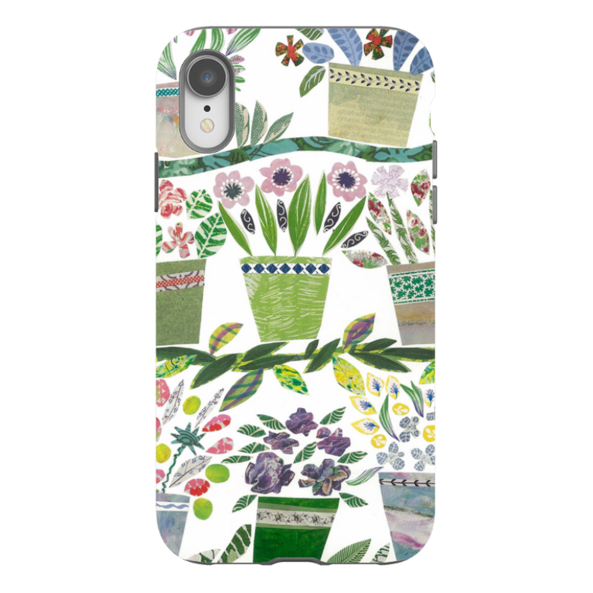 iPhone Tough Case - Flowerpots By Jane Robbins