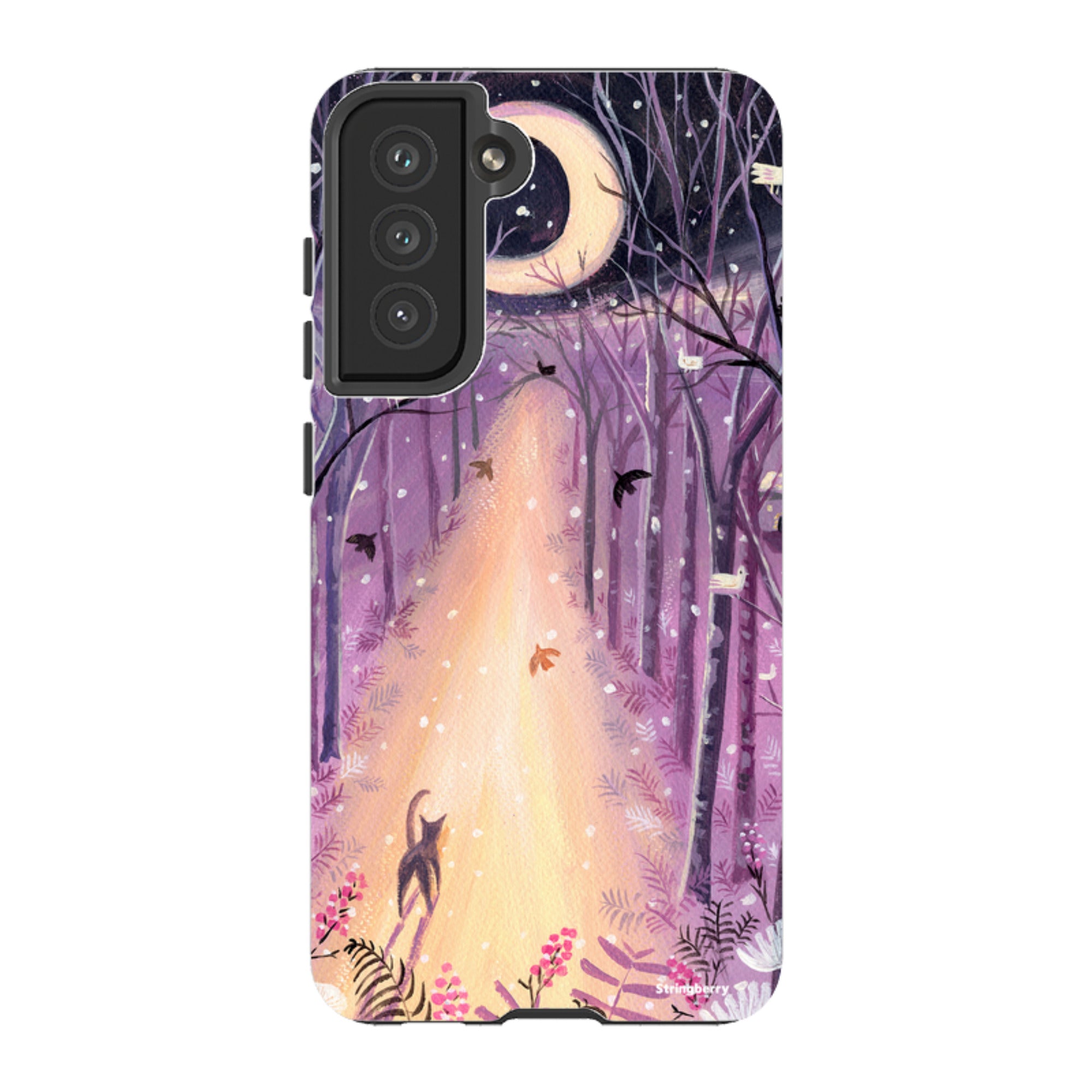 Samsung Tough Case - Forest Cat By Mary Stubberfield