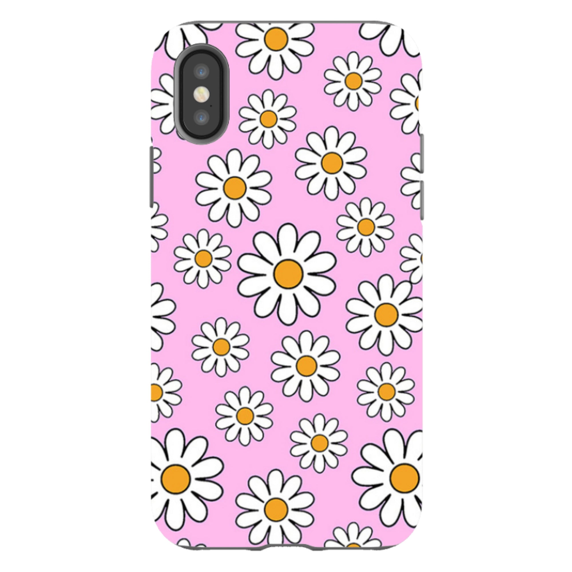 iPhone Tough Case - Pink Daises