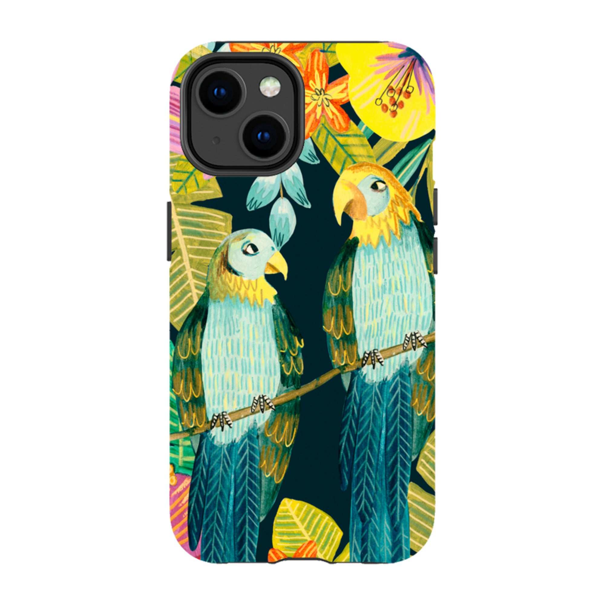 iPhone MagSafe Tough Case -  Papegaai By Caroline Bonne Muller