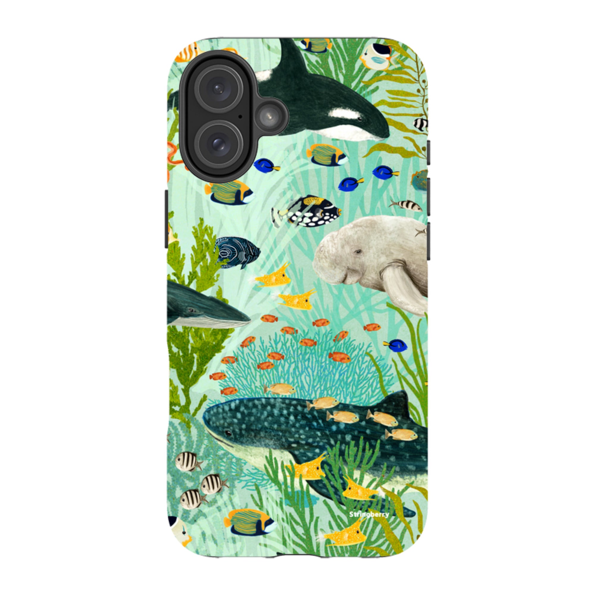 iPhone Tough Case - Sea Life By Katherine Quinn