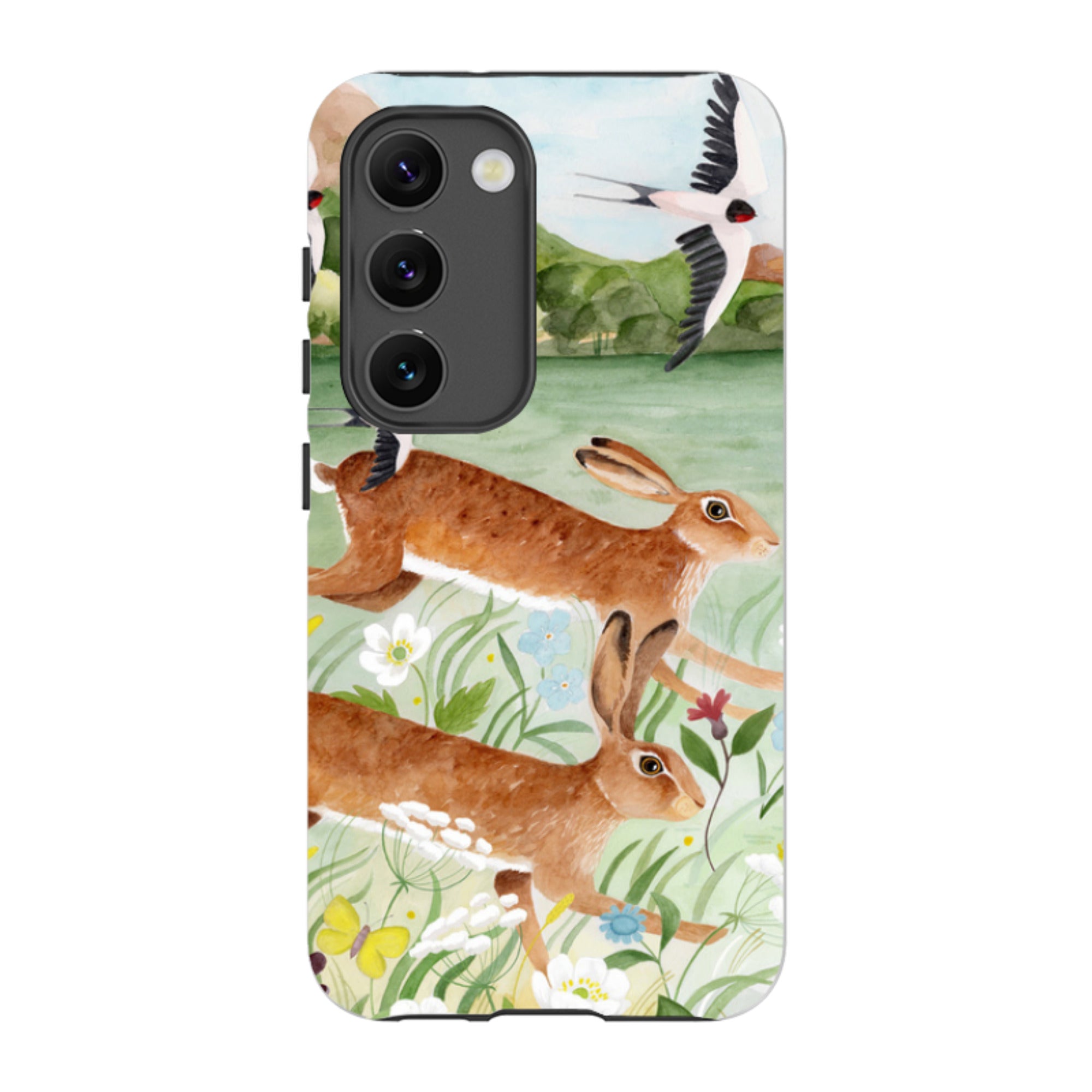 Samsung Tough Case - Hares By Bex Parkin