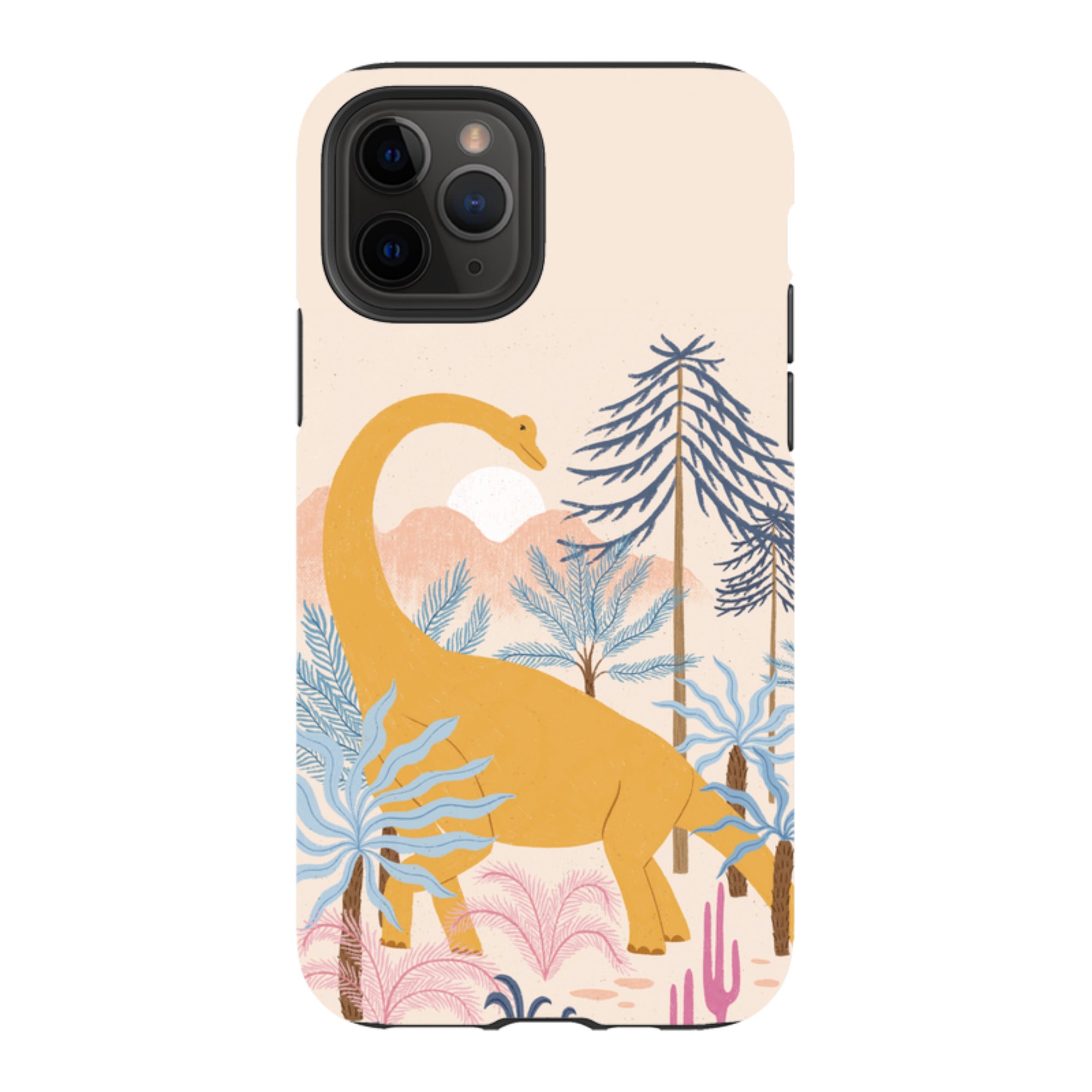 iPhone Tough Case - Brachiosaurus By Meghann Rader