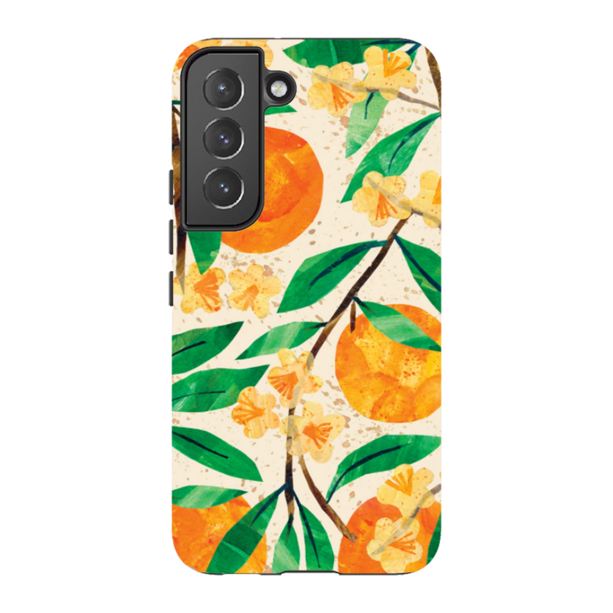 Samsung Tough  Case - Orange Blossom By Tracey English