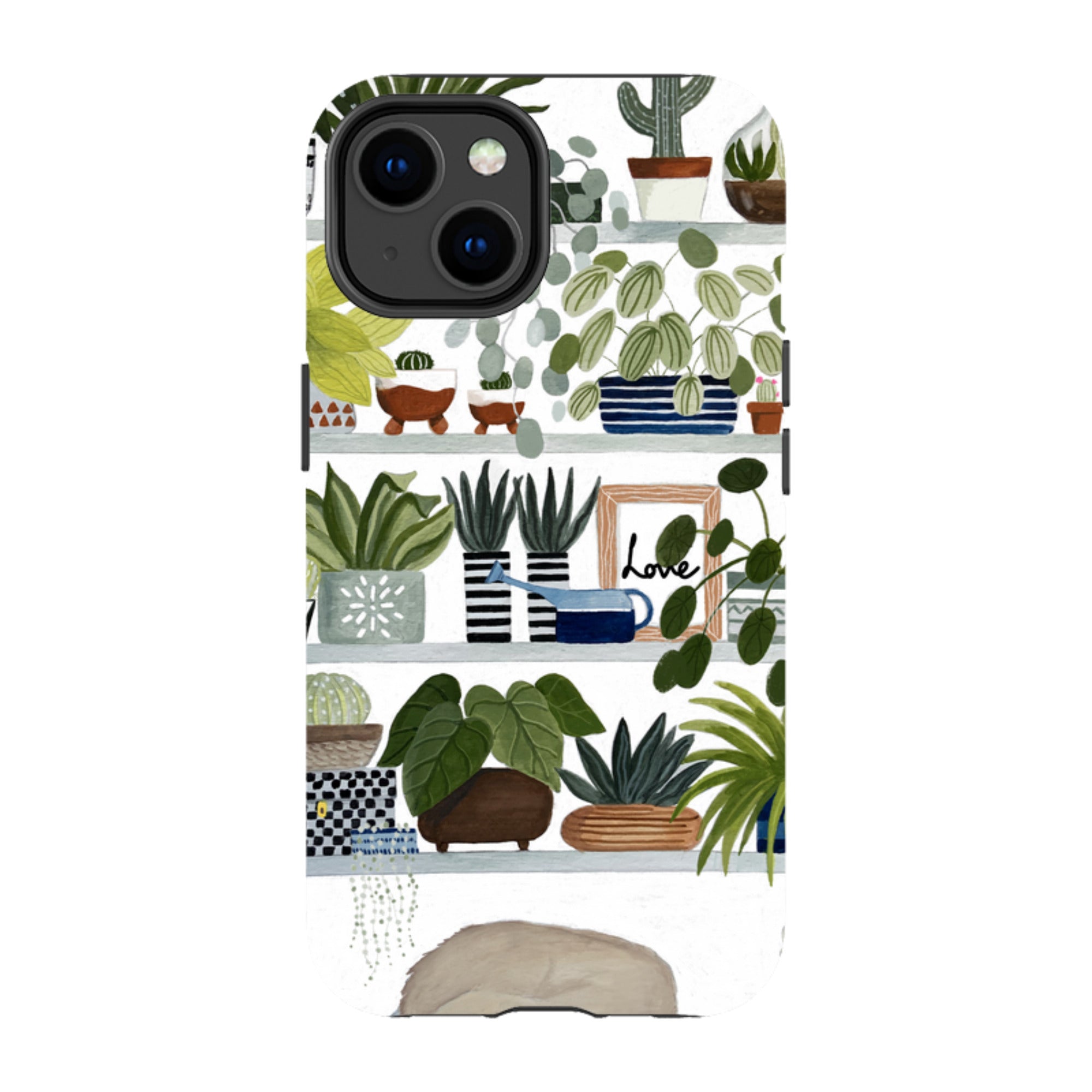 iPhone Tough Case - Plant Shelves By Bex Parkin
